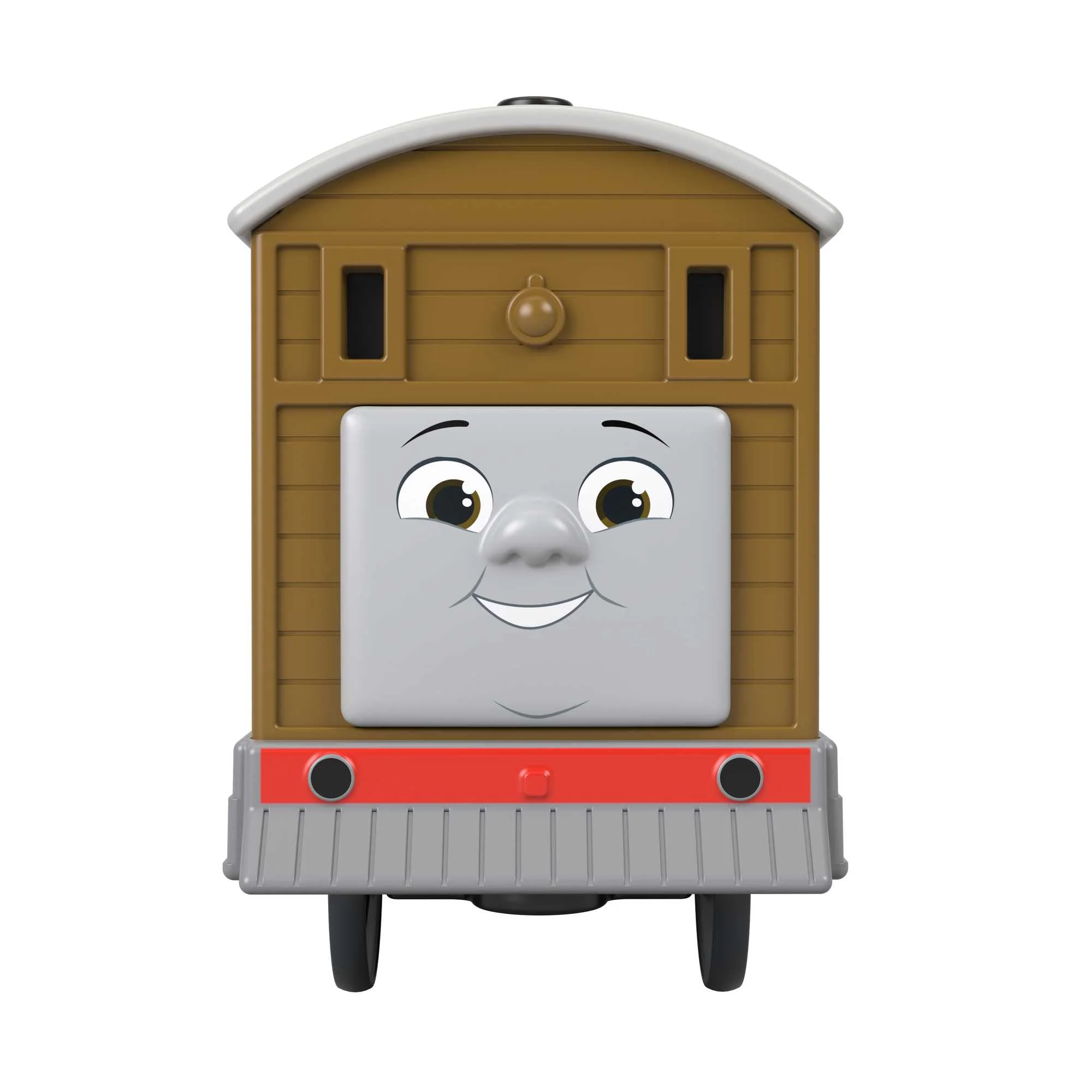 Thomas & Friends Toby Motorized Toy Train Engine With Cargo For Preschool Kids - Image 2