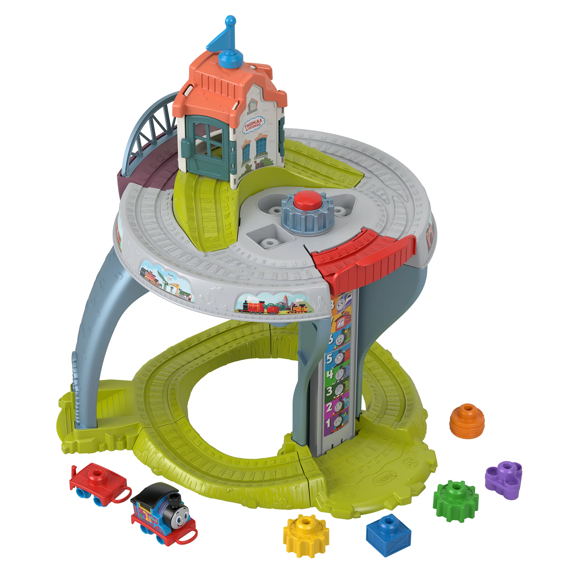Juguete Mi Primera Mesa De Tren De Thomas Y Sus Amigos Para Niños Y Niñas Pequeños Con Pista Y Actividades Para Desarrollar La Motricidad Fina