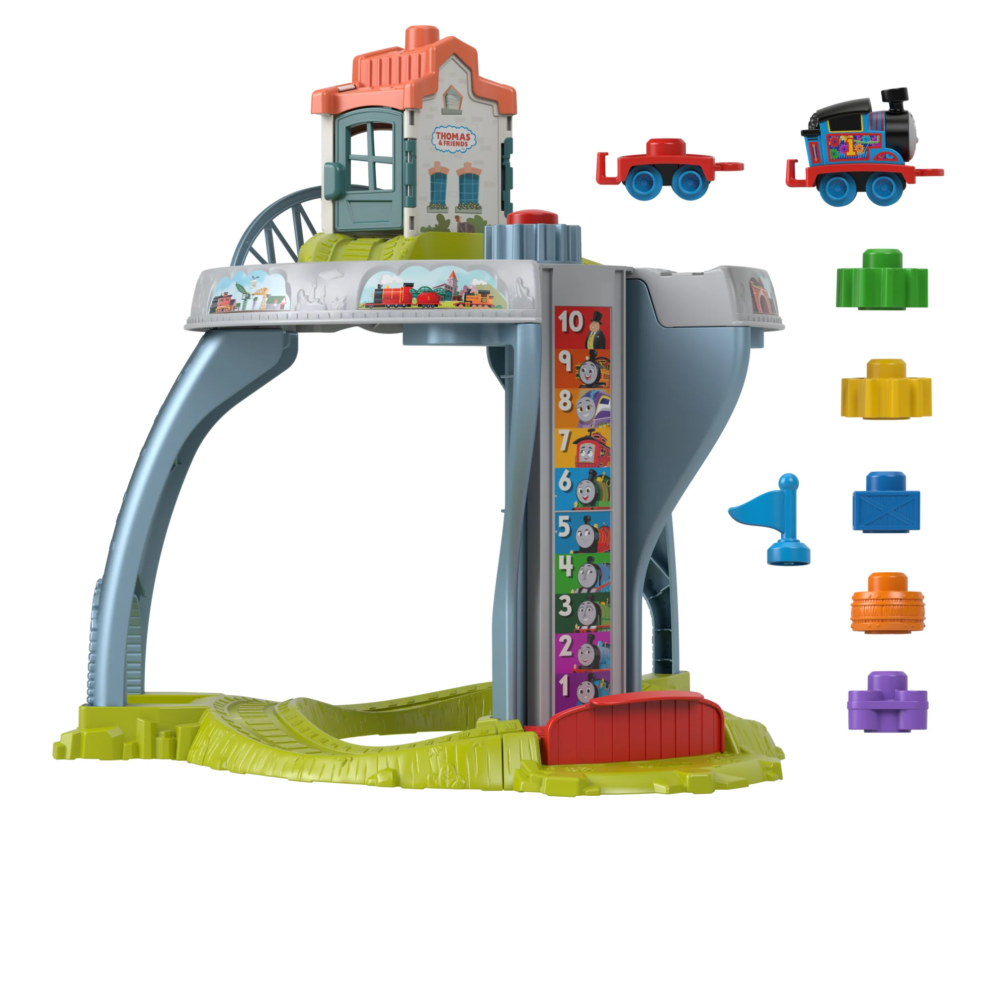 Juguete Mi Primera Mesa De Tren De Thomas Y Sus Amigos Para Niños Y Niñas Pequeños Con Pista Y Actividades Para Desarrollar La Motricidad Fina - Image 5