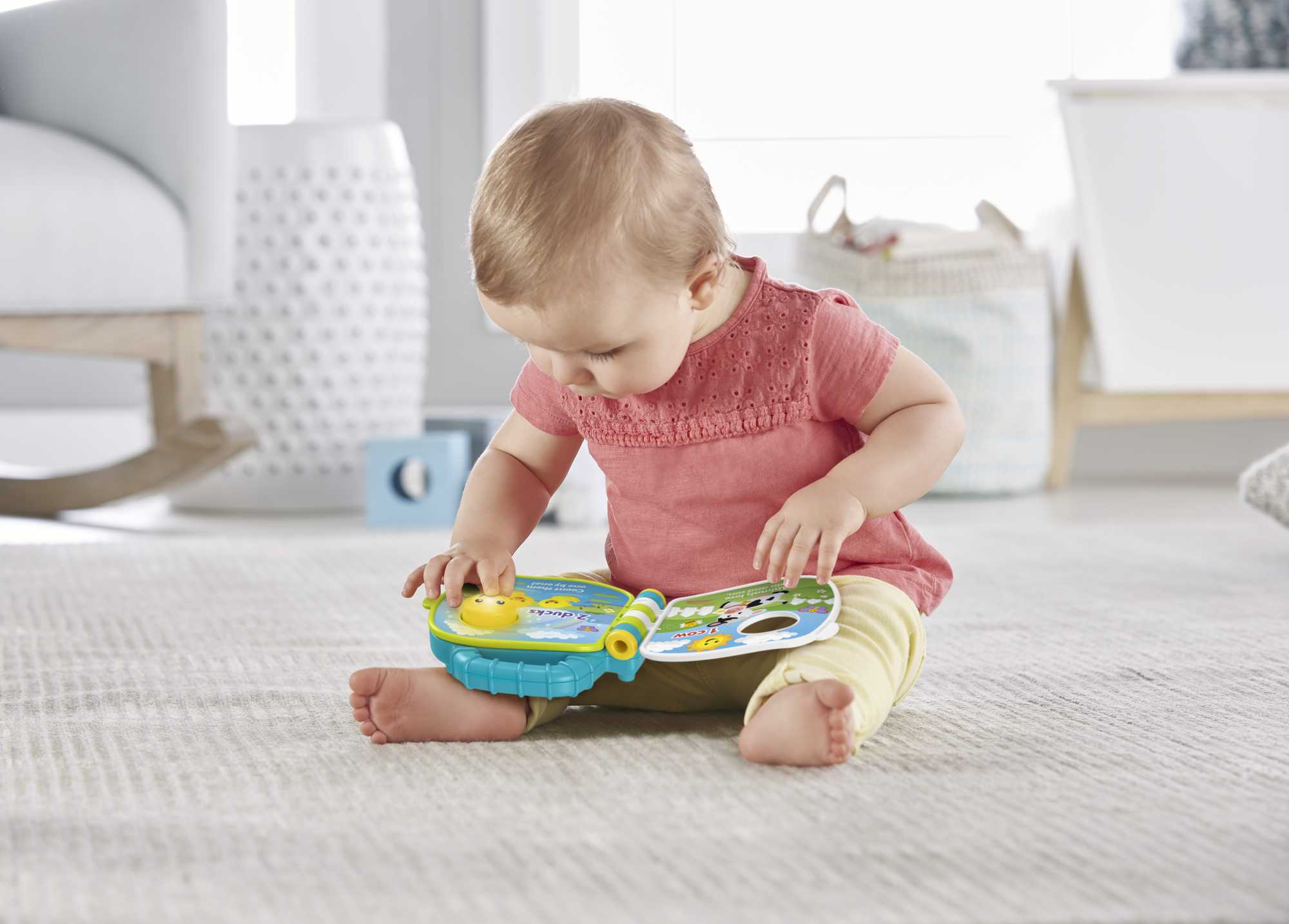 Fisher-Price Tierfreunde-Liederbuch, Baby-Spielzeug Mit Musik, Lernspielzeug - Image 3