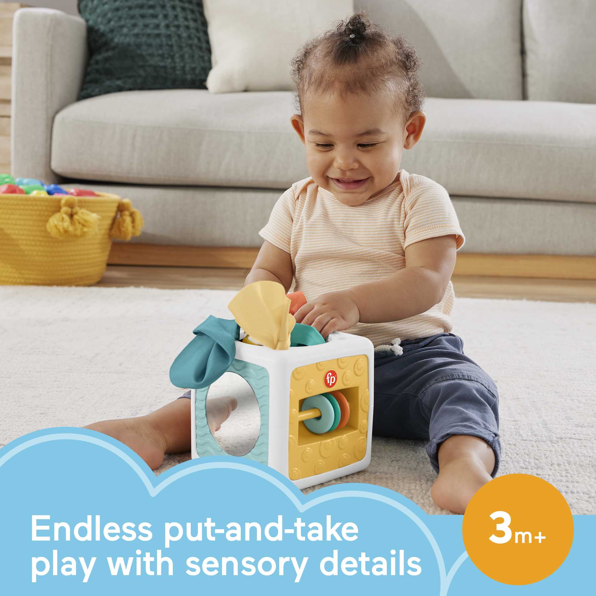 Fisher-Price Tissue Fun Activity Cube - Image 2
