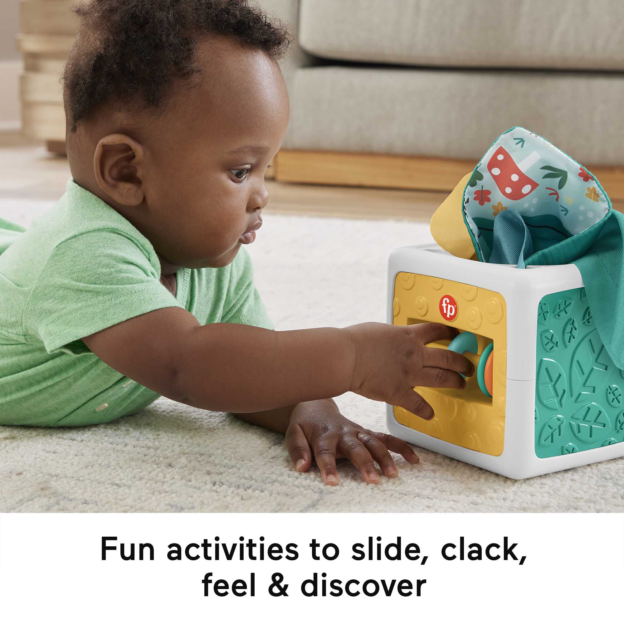Fisher-Price Tissue Fun Activity Cube - Image 4