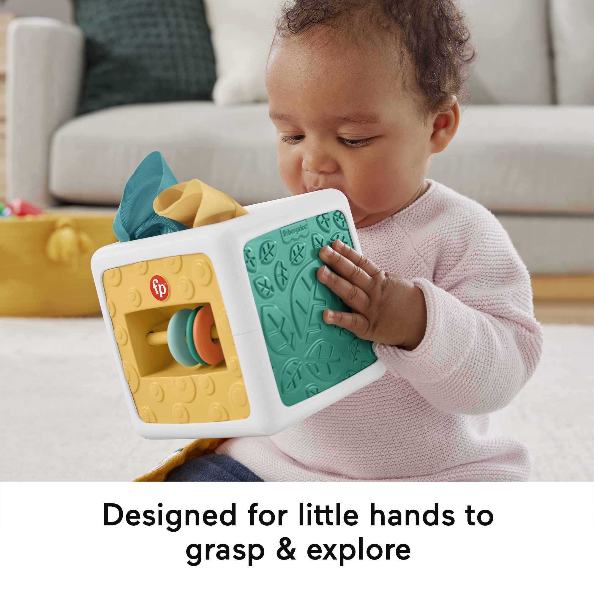 Fisher-Price Tissue Fun Activity Cube - Image 5
