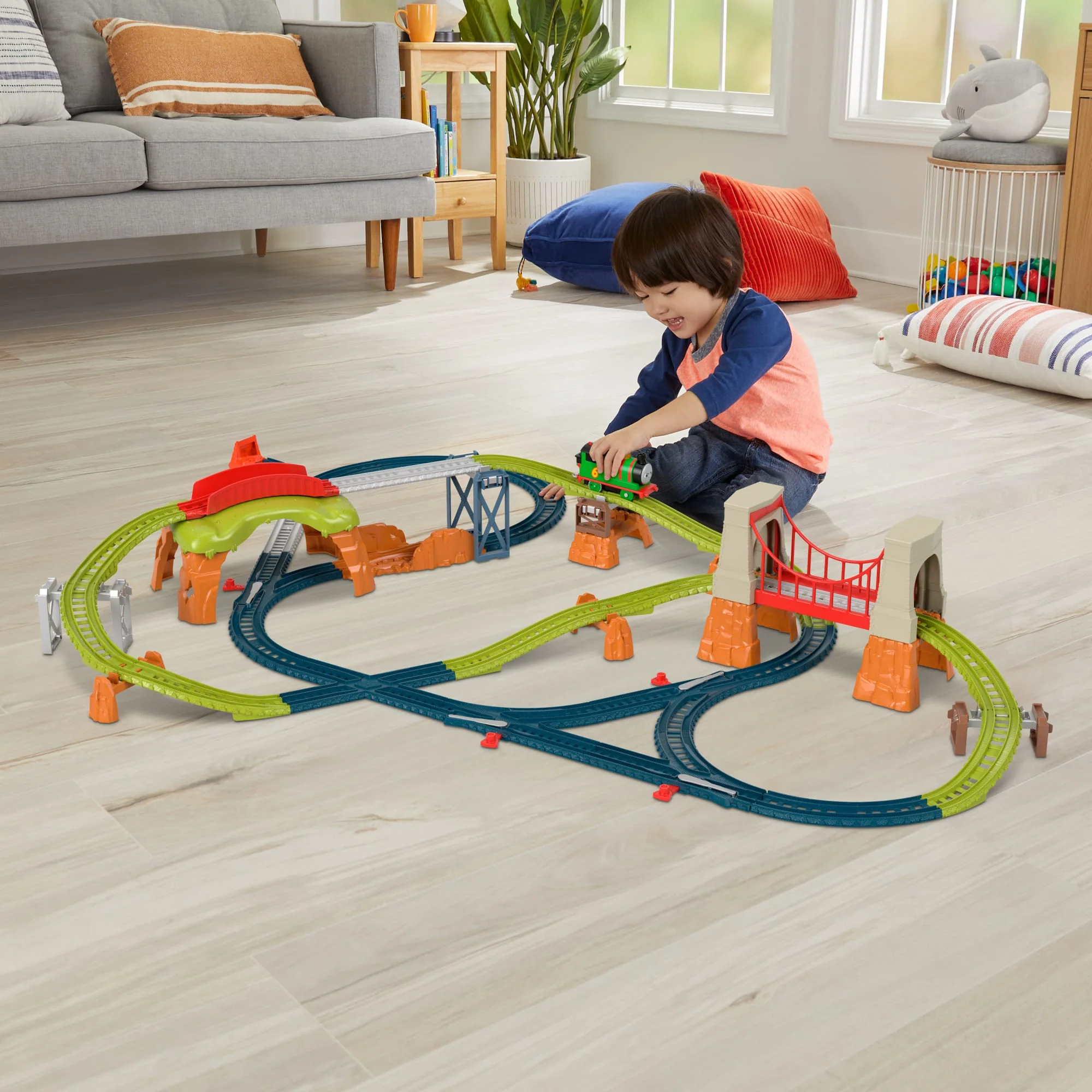 Fisher-Price Τόμας Το Τρενάκι - Builder Σετ 6 Σε 1 - Image 2