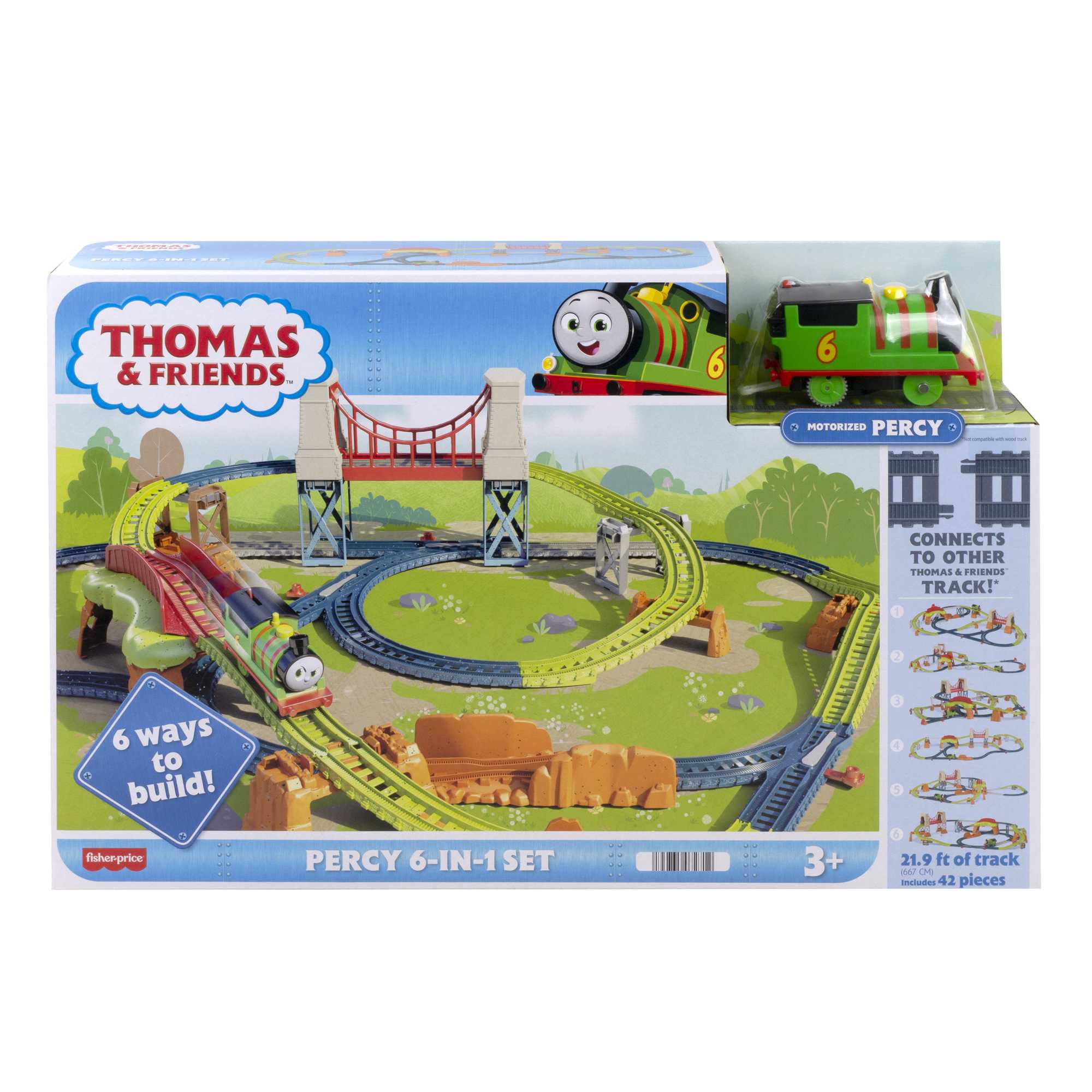 Fisher-Price Τόμας Το Τρενάκι - Builder Σετ 6 Σε 1 - Image 6