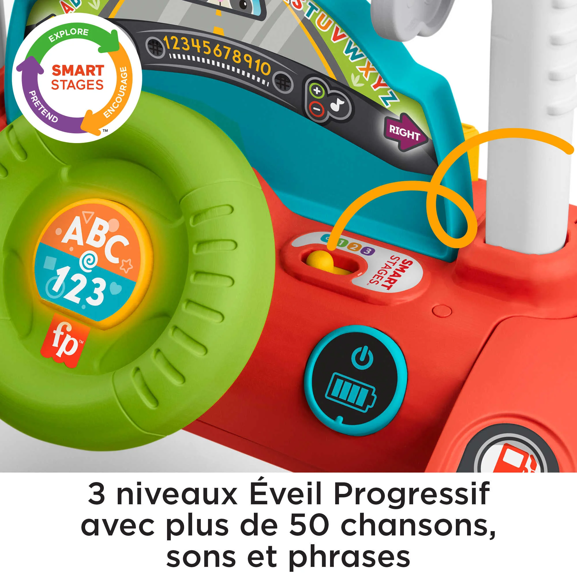 Fisher-Price - Trotteur D'Activités Evolutif- Jouet D'Éveil - 6 Mois Et + - Image 5