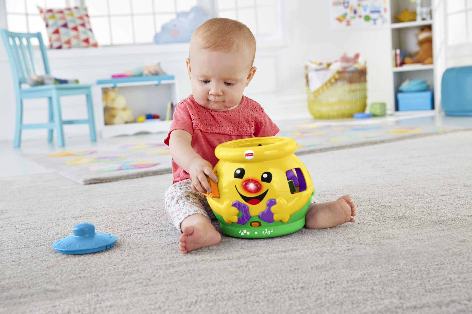 Fisher-Price „Ucz się i śmiej!“ Garnuszek na klocuszek - Image 2