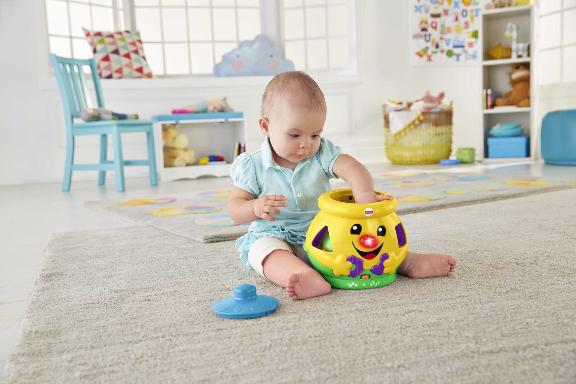 Fisher-Price „Ucz się i śmiej!“ Garnuszek na klocuszek - Image 4