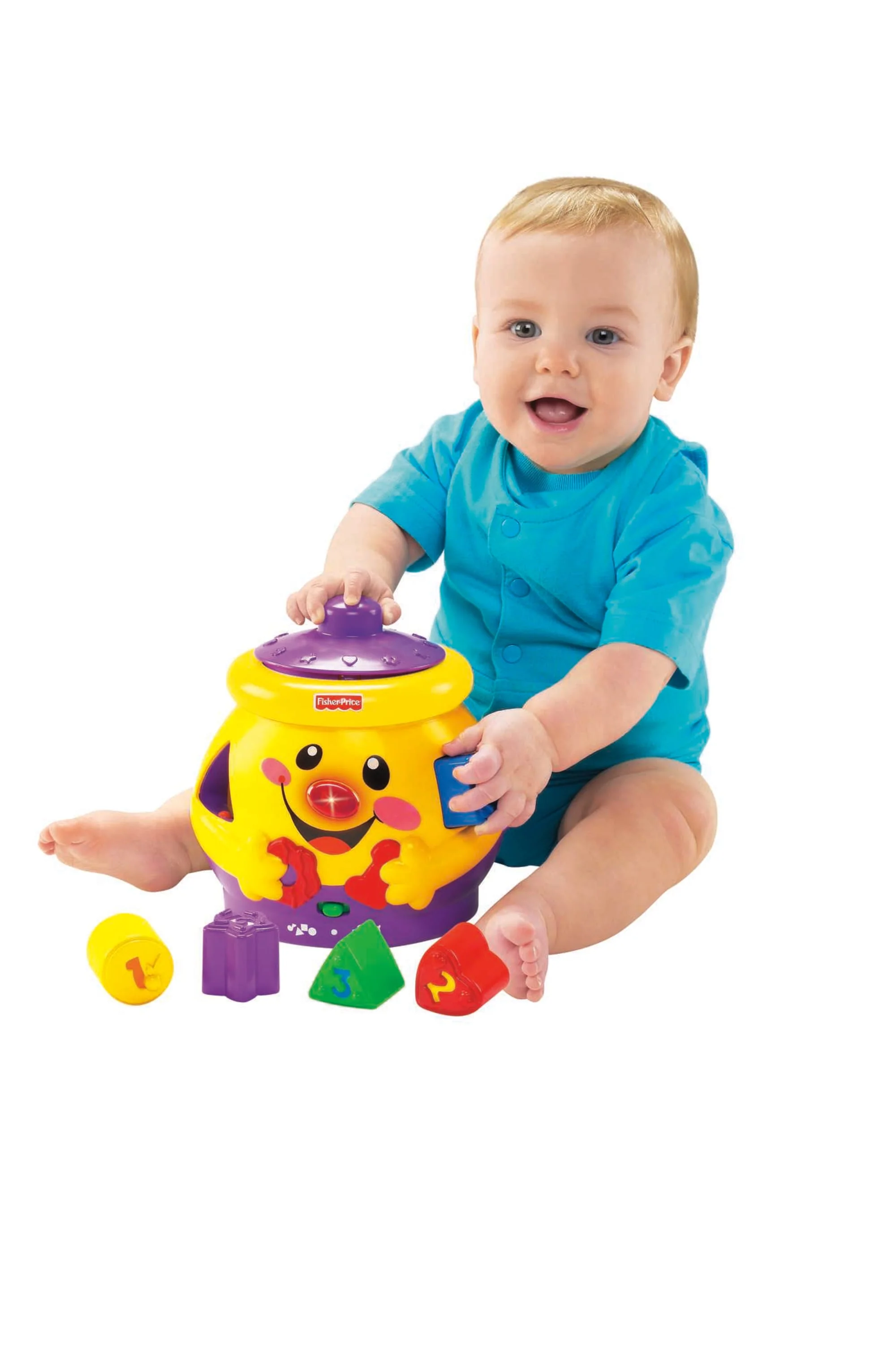 Fisher-Price „Ucz się i śmiej!“ Garnuszek na klocuszek - Image 5