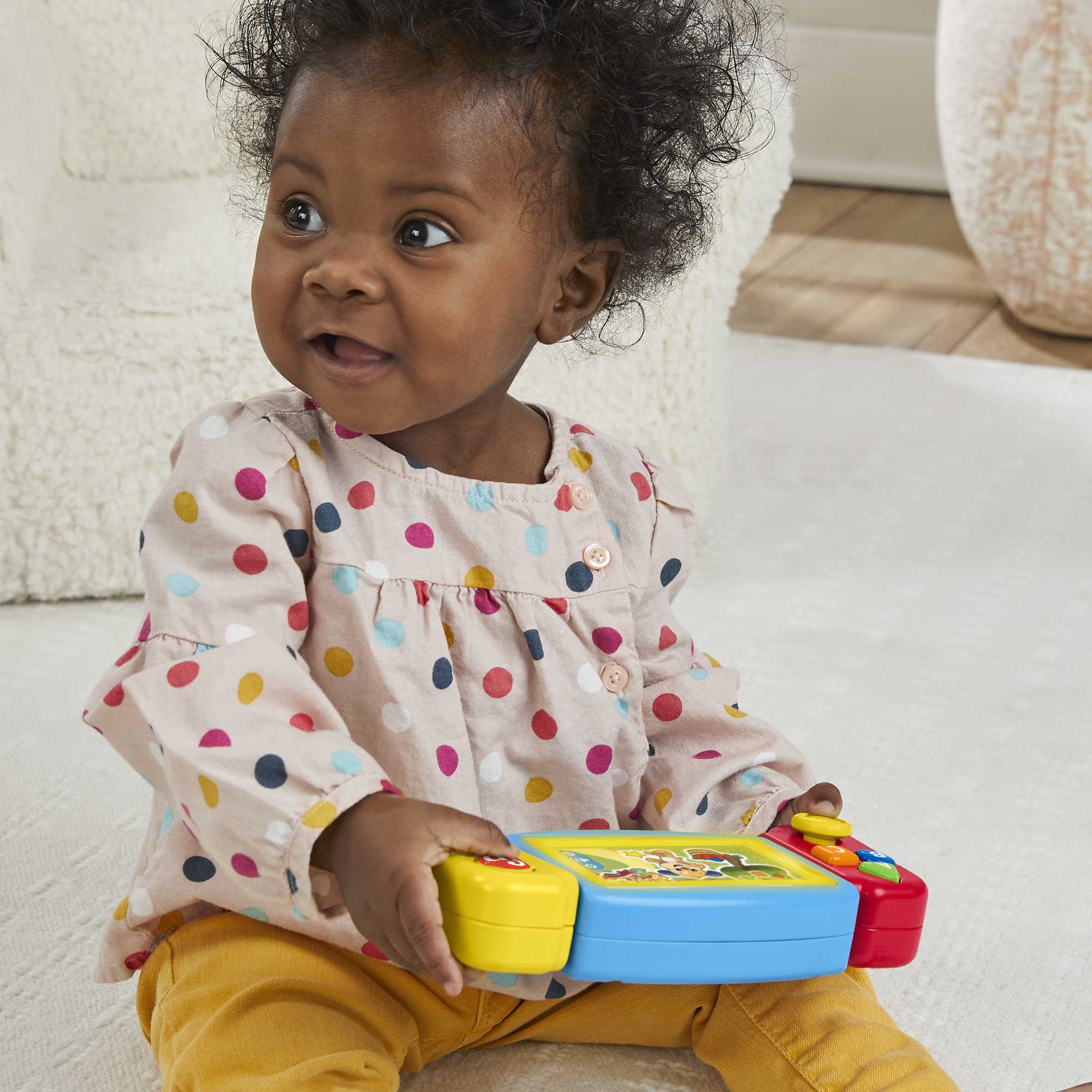 Fisher-Price „Ucz się i śmiej!” Konsola ABC Małego Gracza Edukacyjna zabawka w polskiej wersji językowej - Image 2