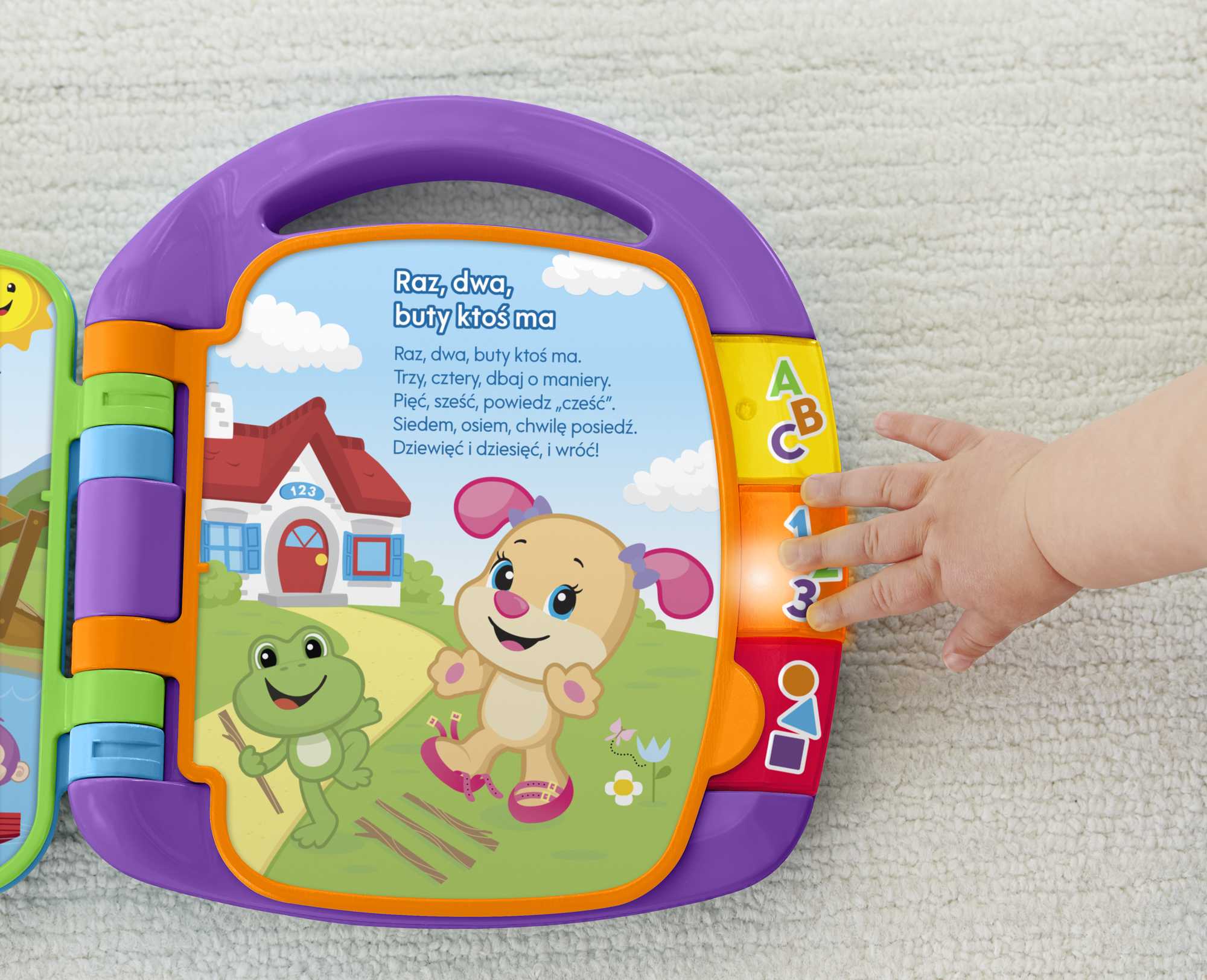 Fisher-Price „Ucz się i śmiej!“ Książka z wierszykami - Image 4