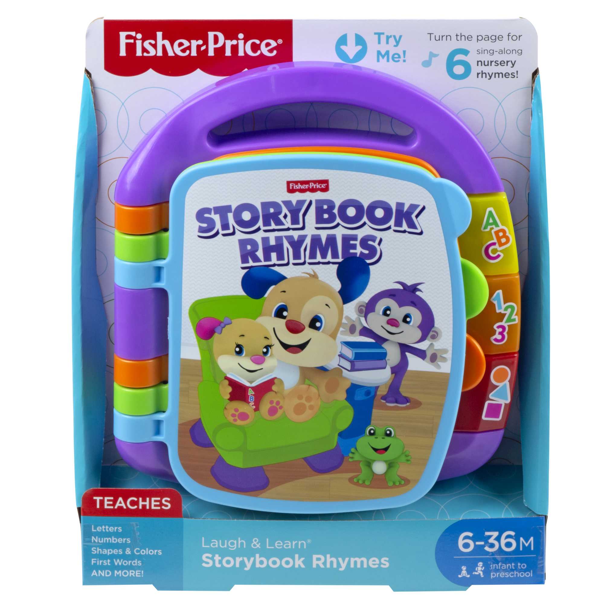Fisher-Price „Ucz się i śmiej!“ Książka z wierszykami - Image 5