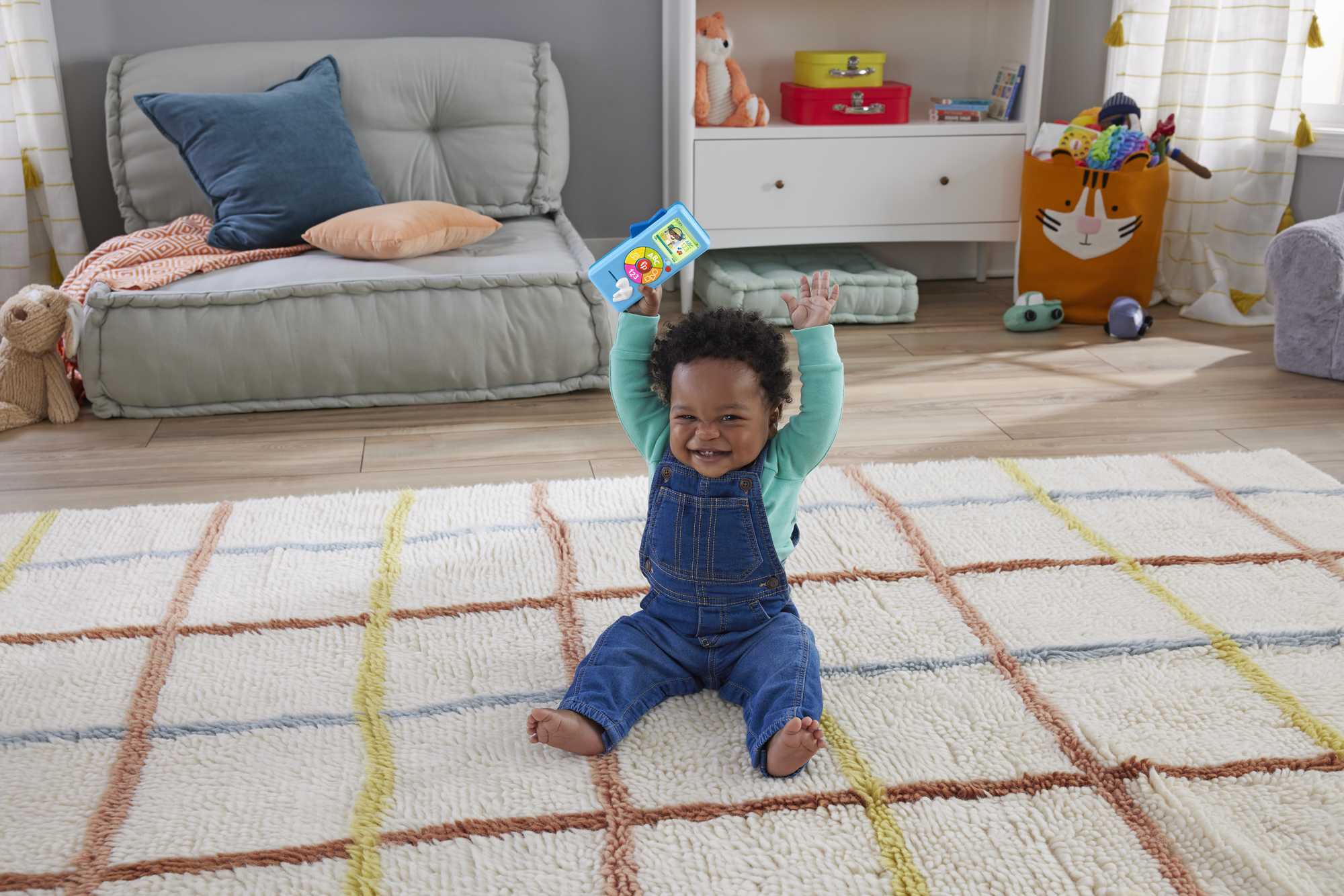 Fisher-Price „Ucz się i śmiej!” Odtwarzacz muzyczny 123 Zabawka edukacyjna dla dzieci Polska wersja językowa - Image 2
