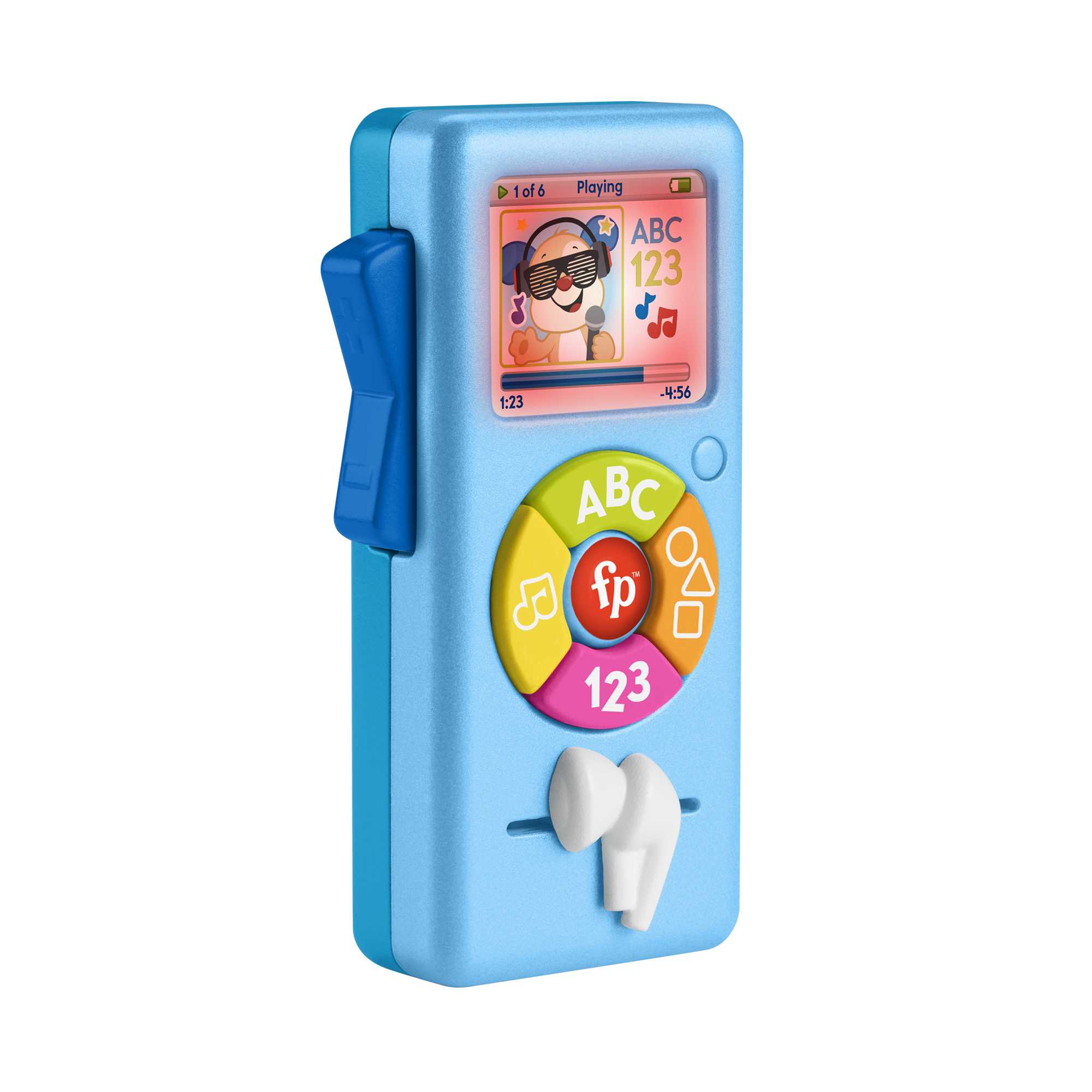 Fisher-Price „Ucz się i śmiej!” Odtwarzacz muzyczny 123 Zabawka edukacyjna dla dzieci Polska wersja językowa - Image 3