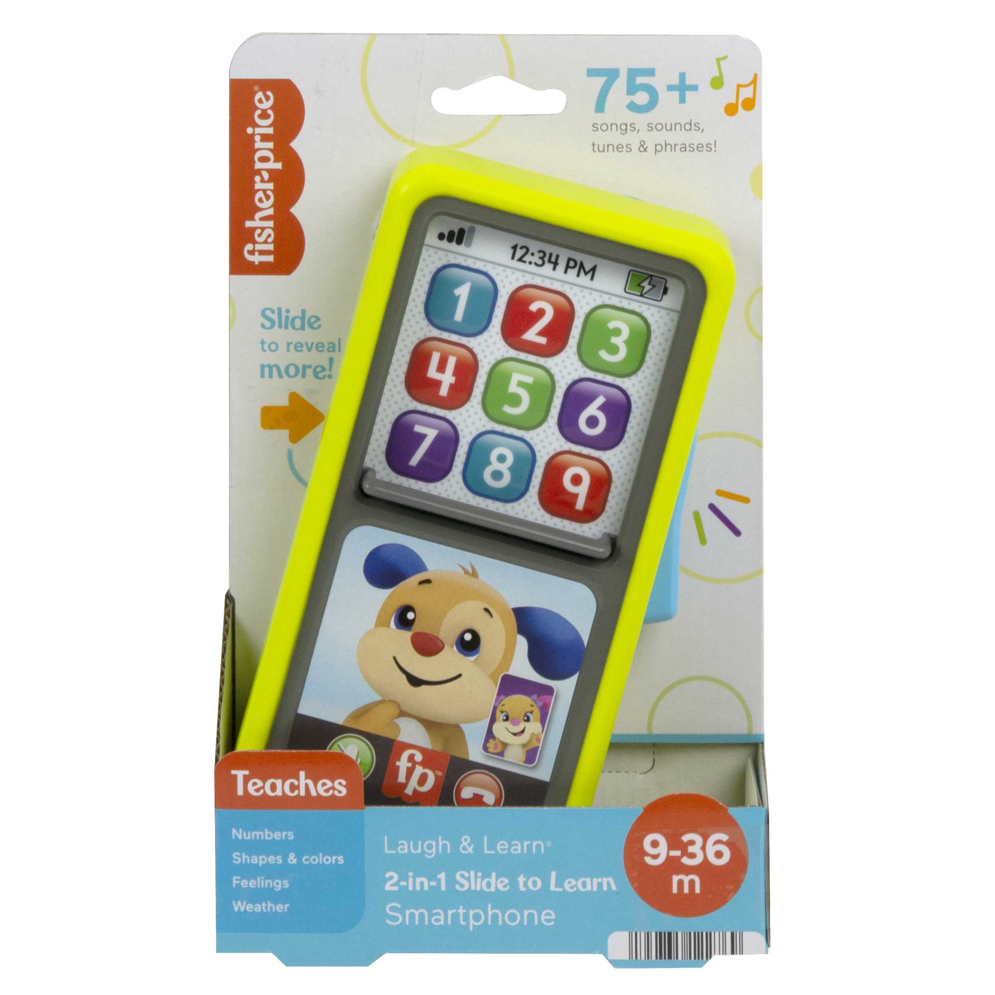 Fisher-Price „Ucz się i śmiej!” Smartfonik 2 w 1 „Przesuwaj i ucz się” - Image 6