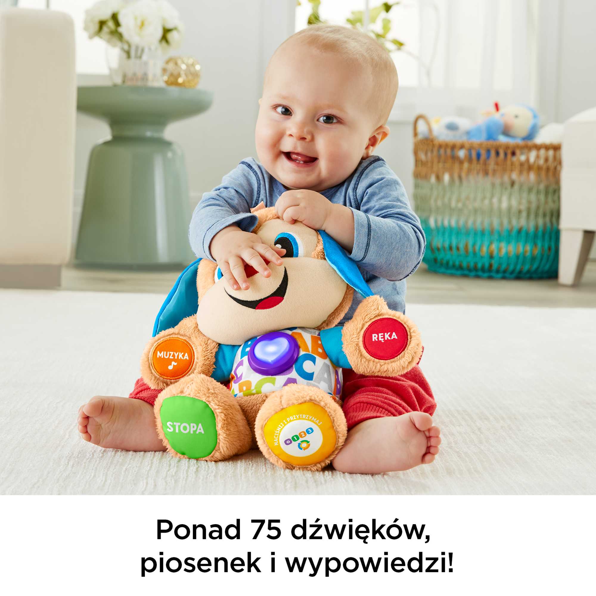 Fisher-Price® „Ucz się i śmiej!“ Szczeniaczek Uczniaczek „Poziomy nauki“ - Image 3