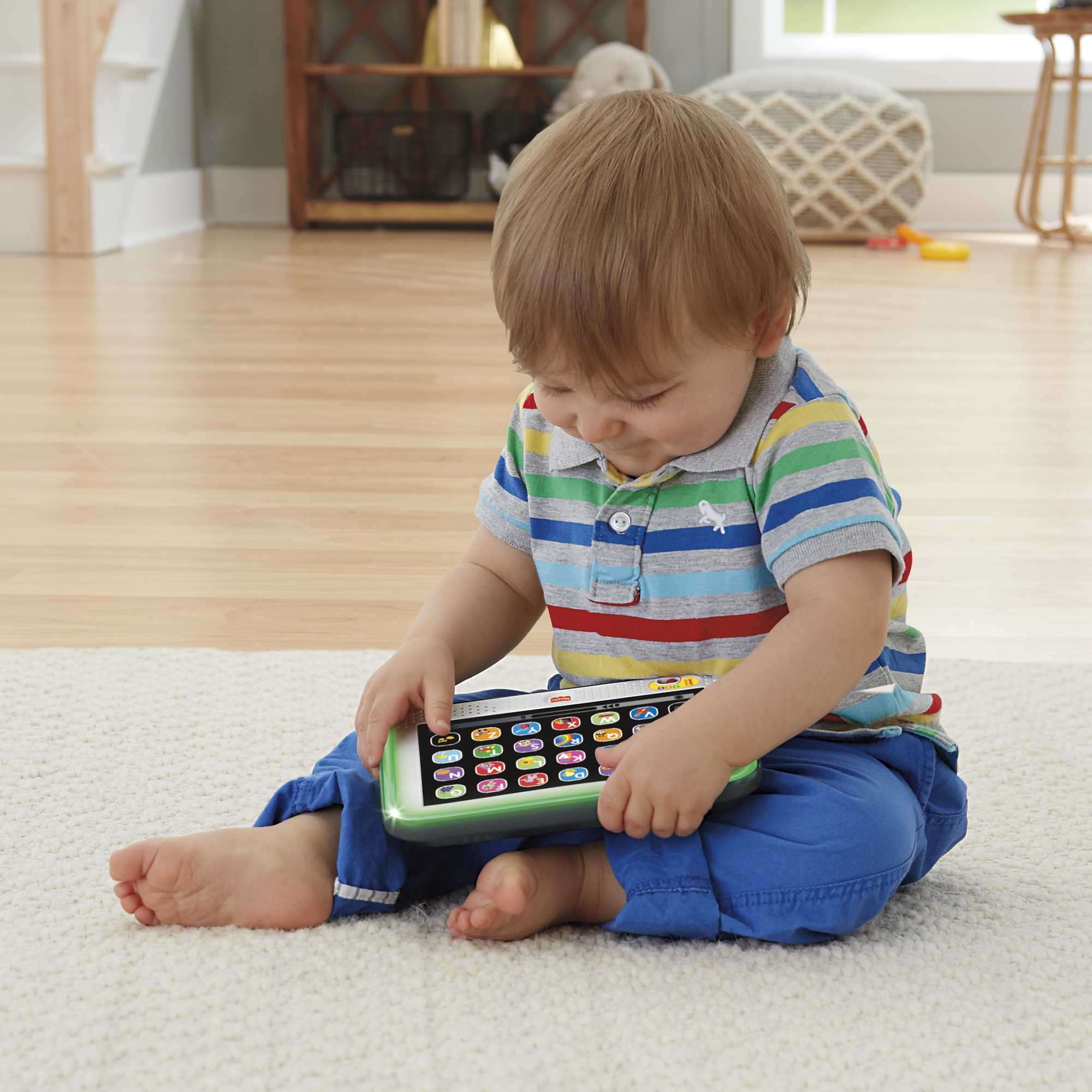 Fisher-Price „Ucz się i śmiej!“ z technologią „Poziomy nauki“ Tablet Malucha - Image 2