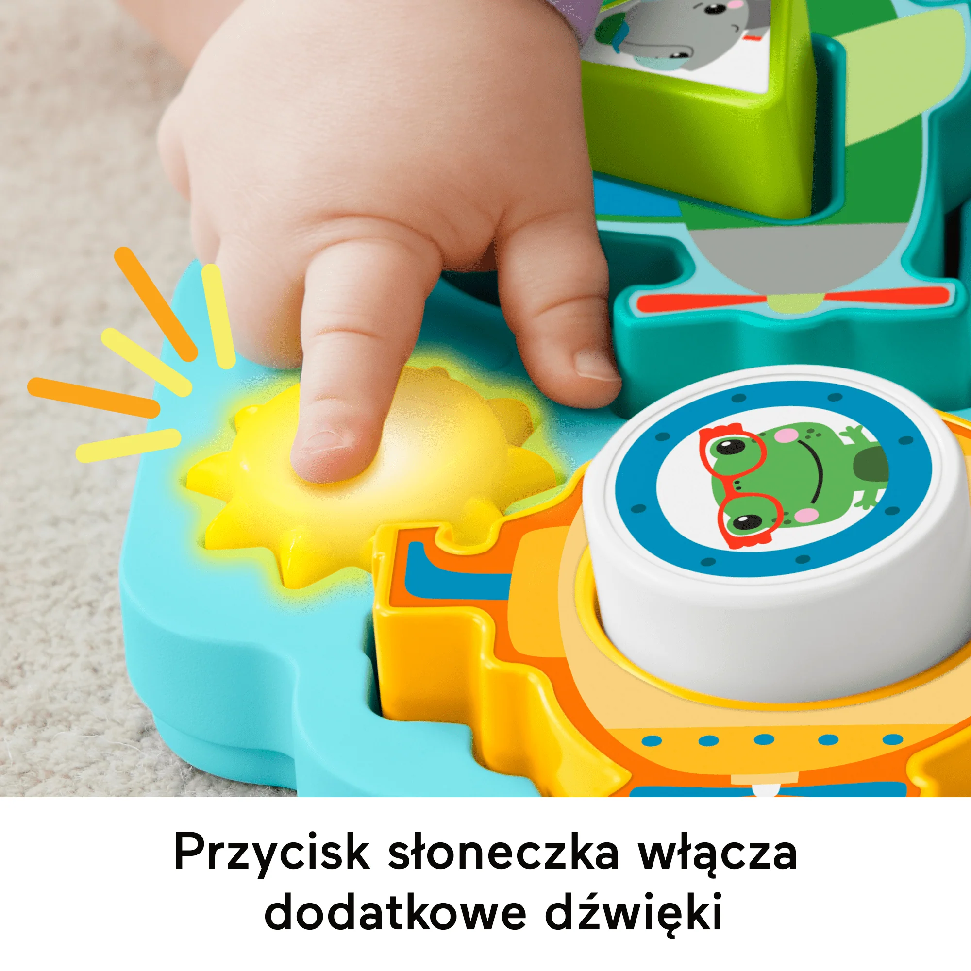 Fisher-Price Układanka puzzle „Pojazdy i kształty” – Światła i dźwięki - Image 4