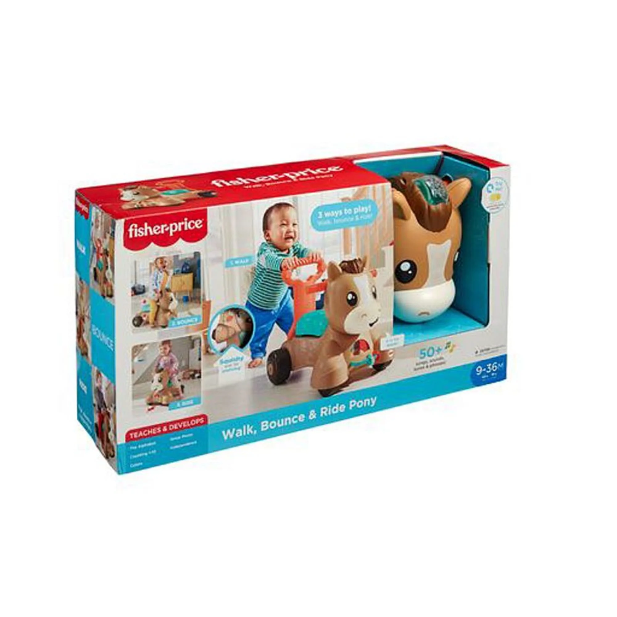 Fisher-Price Walk, Bounce & Ride Pony - Image 6