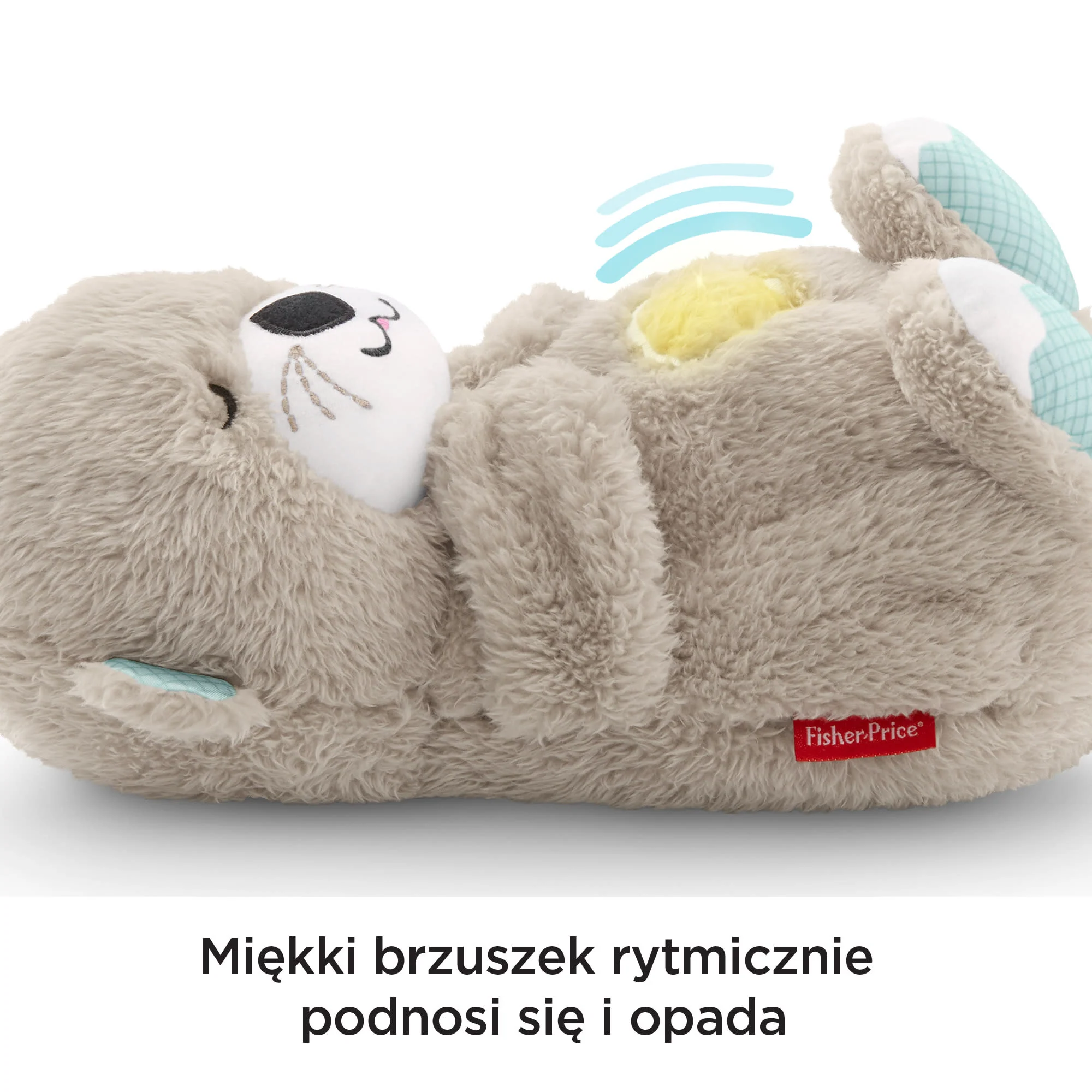 Fisher-Price Wydra Usypianka-Przytulanka Oddychający Uspokajacz - Image 3