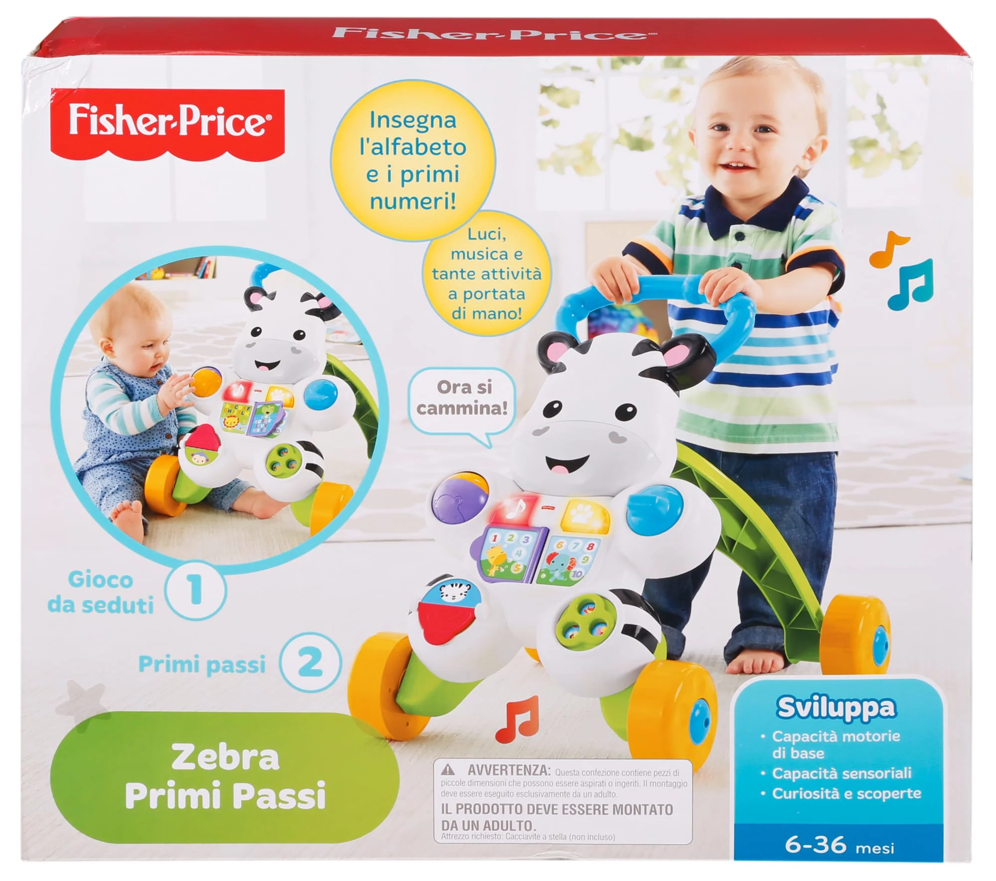 Fisher-Price Zebra Primi Passi - Image 7