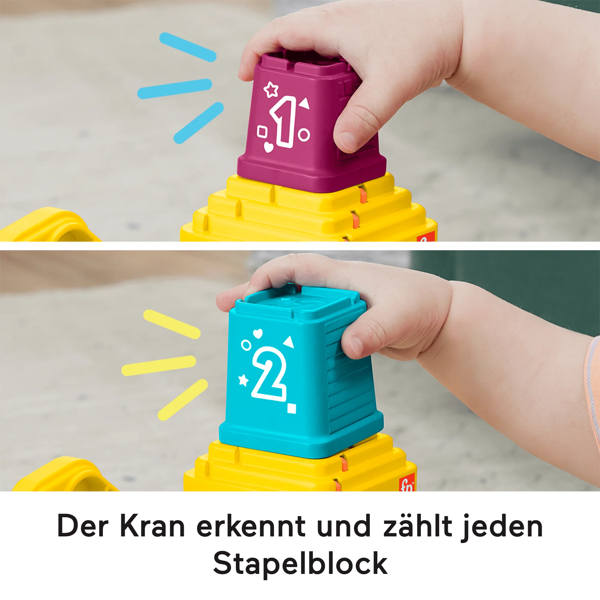 Fisher-Price Mein Zahl- Und Stapel-Kran - Image 4
