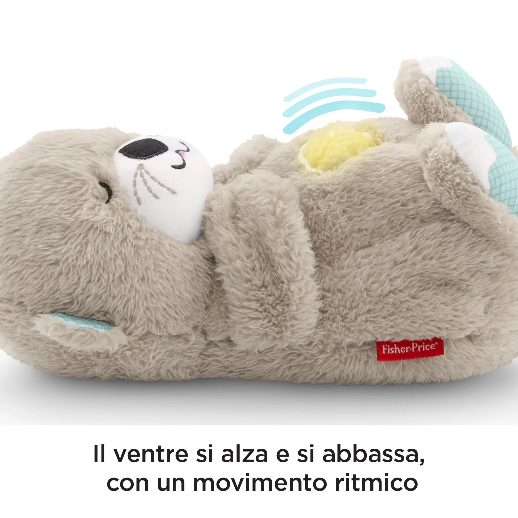 Fisher-Price Lontra Coccola & Relax, Succhietto Musicale Per Bambini - Image 3