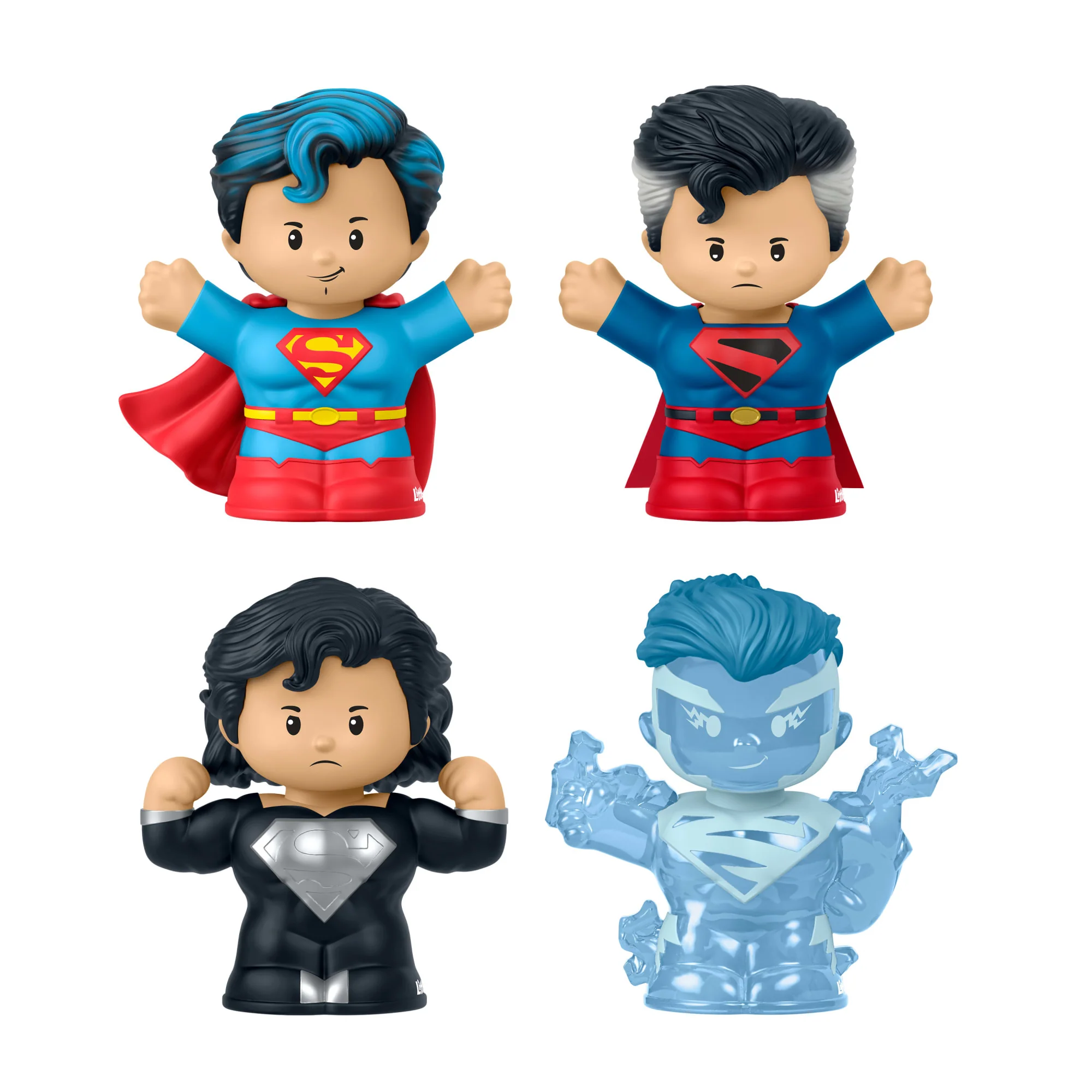 Little People Collector Superman Through The Ages Edizione Speciale, Set Per Adulti E Fan, 4 Personaggi - Image 2