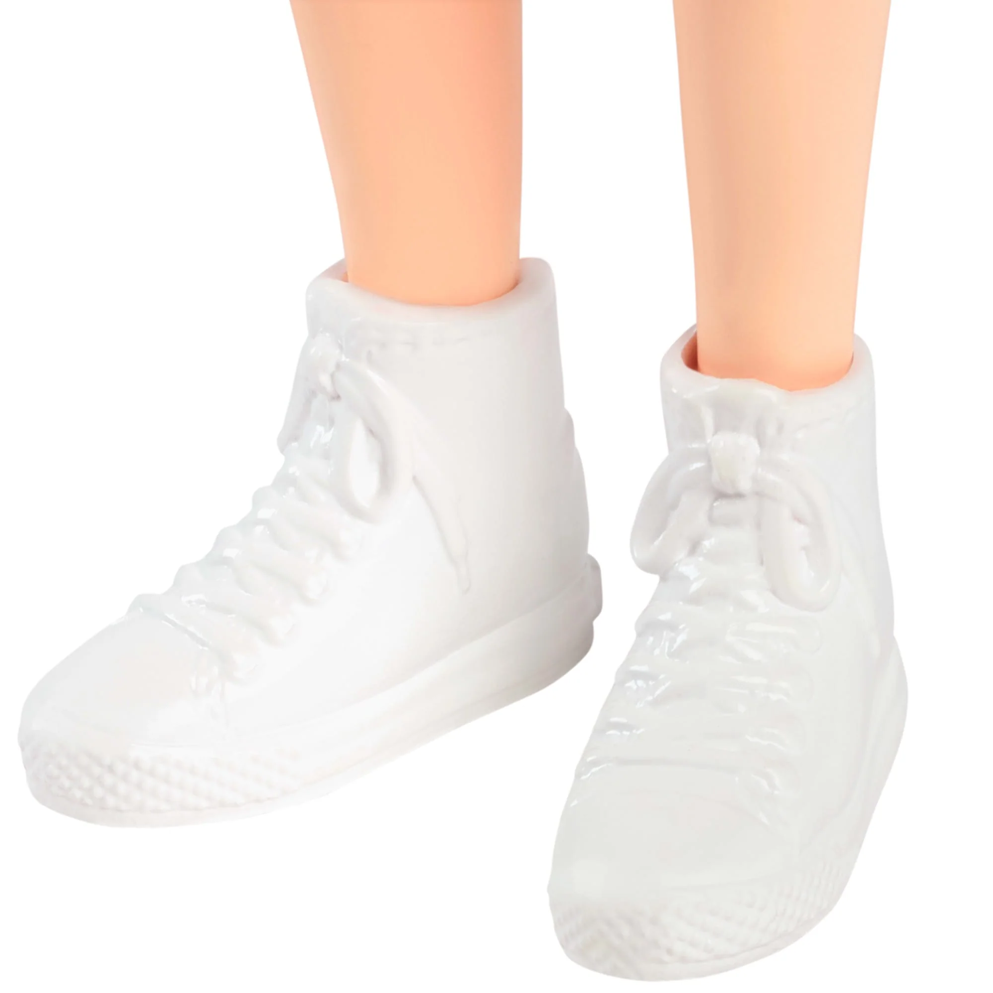 Forması Ve Pileli Mor Eteğiyle Kızıl Saçlı Barbie Fashionistas Bebek (232) - Image 5