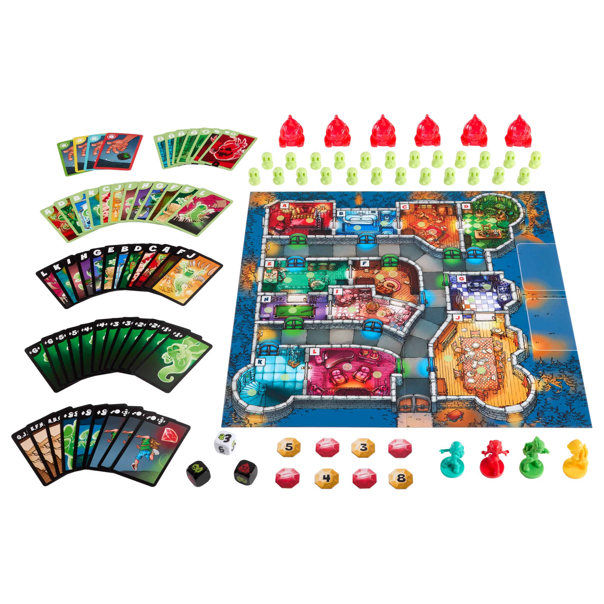 Geister, Geister, Schatzsuchmeister! Jubiläumsausgabe Brettspiel, Kooperatives Familienspiel Mit Zwei Spielmöglichkeiten Für 2 Bis 5 Spieler - Image 5