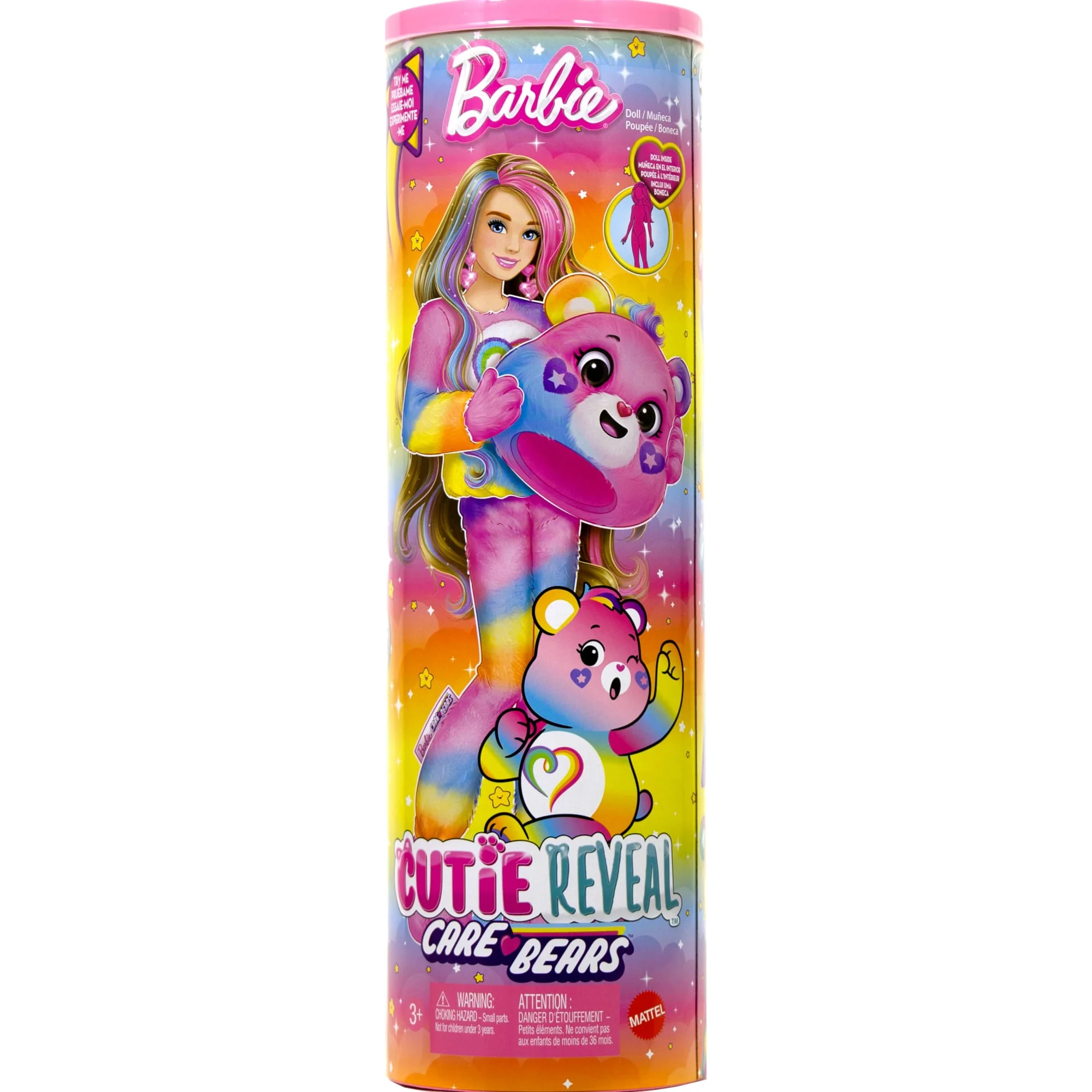 Cutie Reveal Barbie-Puppe Mit Accessoires, Glücksbärchis-Serie 2, Zusammengehörigkeitsbärchi Mit 10 Überraschungen - Image 6