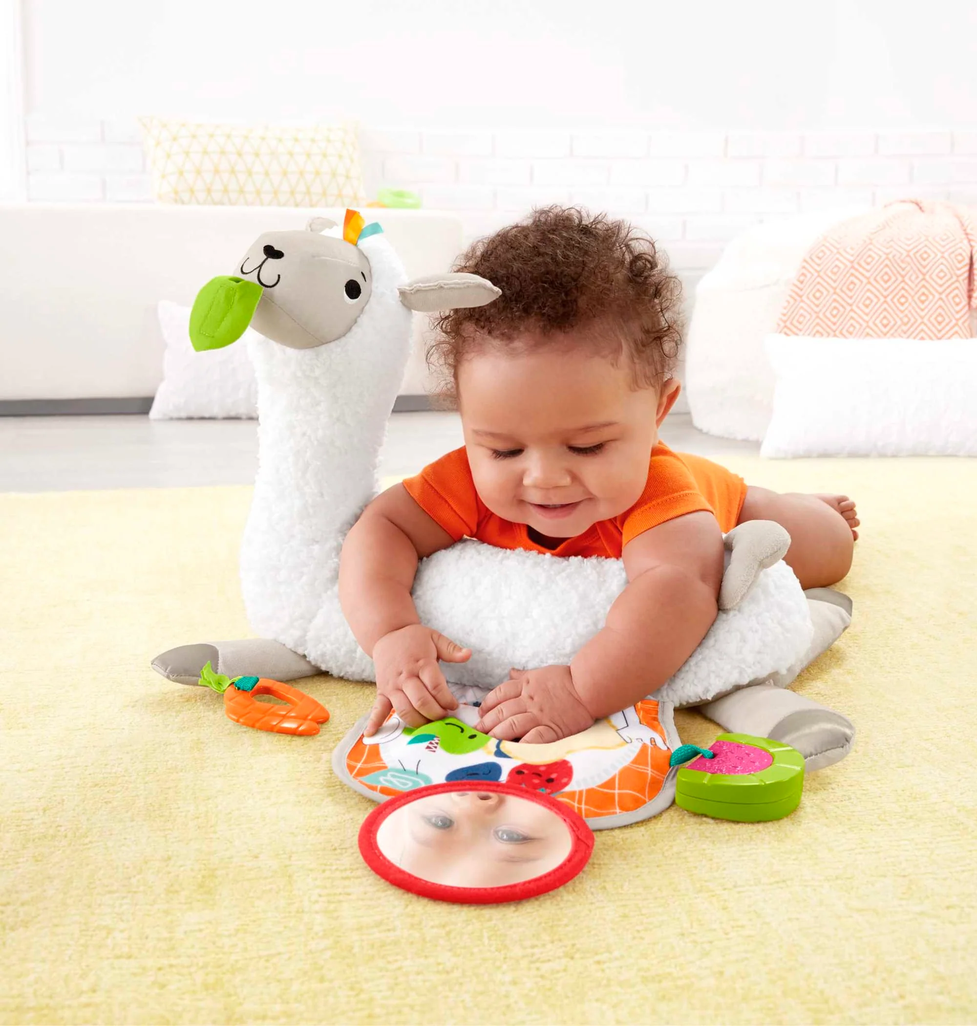 Grow-With-Me Tummy Time Llama - Image 3