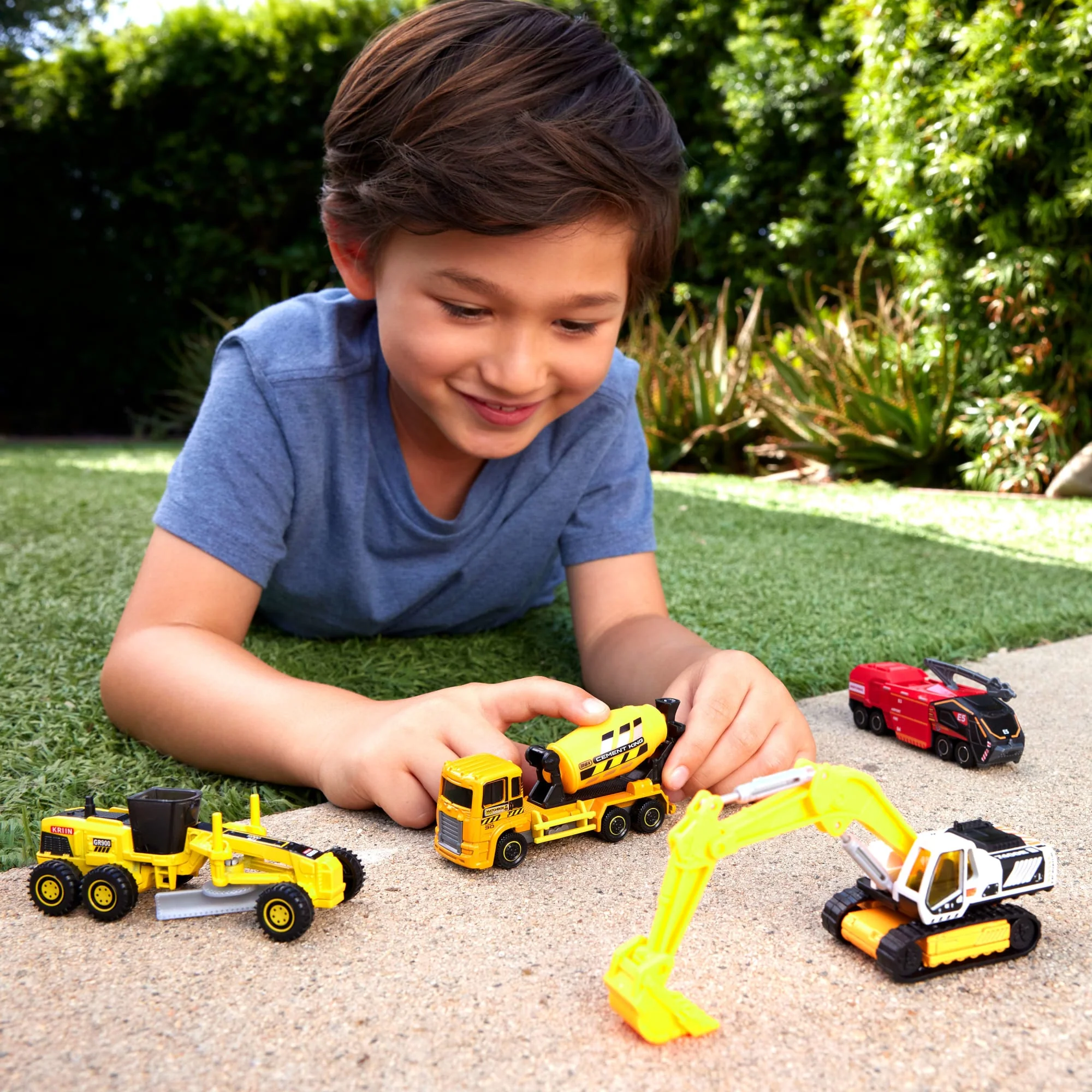 Hareketli Parçalara Sahip Matchbox Kamyon, İş Araçları Oyuncak Kamyon - Image 2
