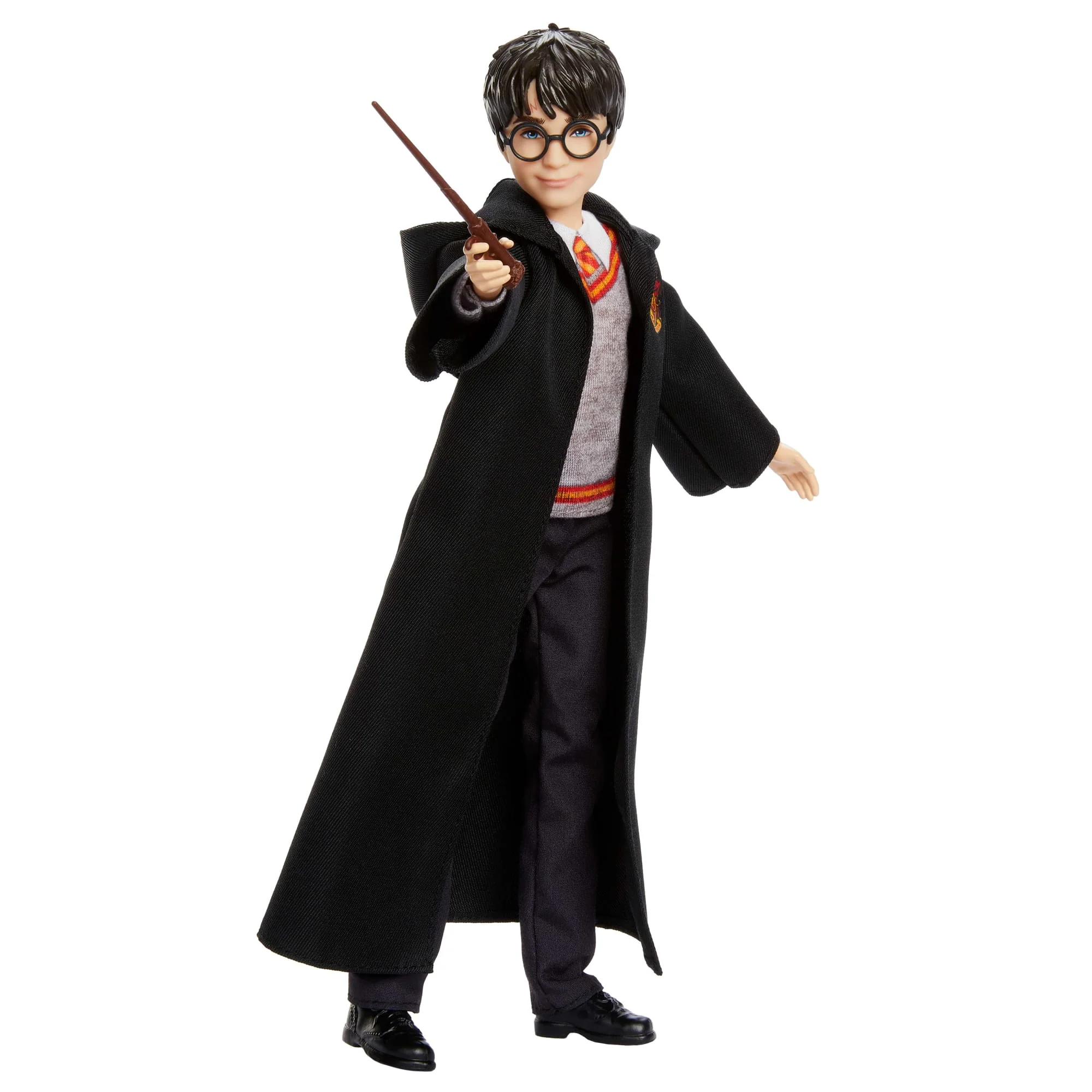 Harry Potter Fashion Doll in Signature Hogwarts Uniform With Wand Accessory, Inspired By The Movie - Image 3