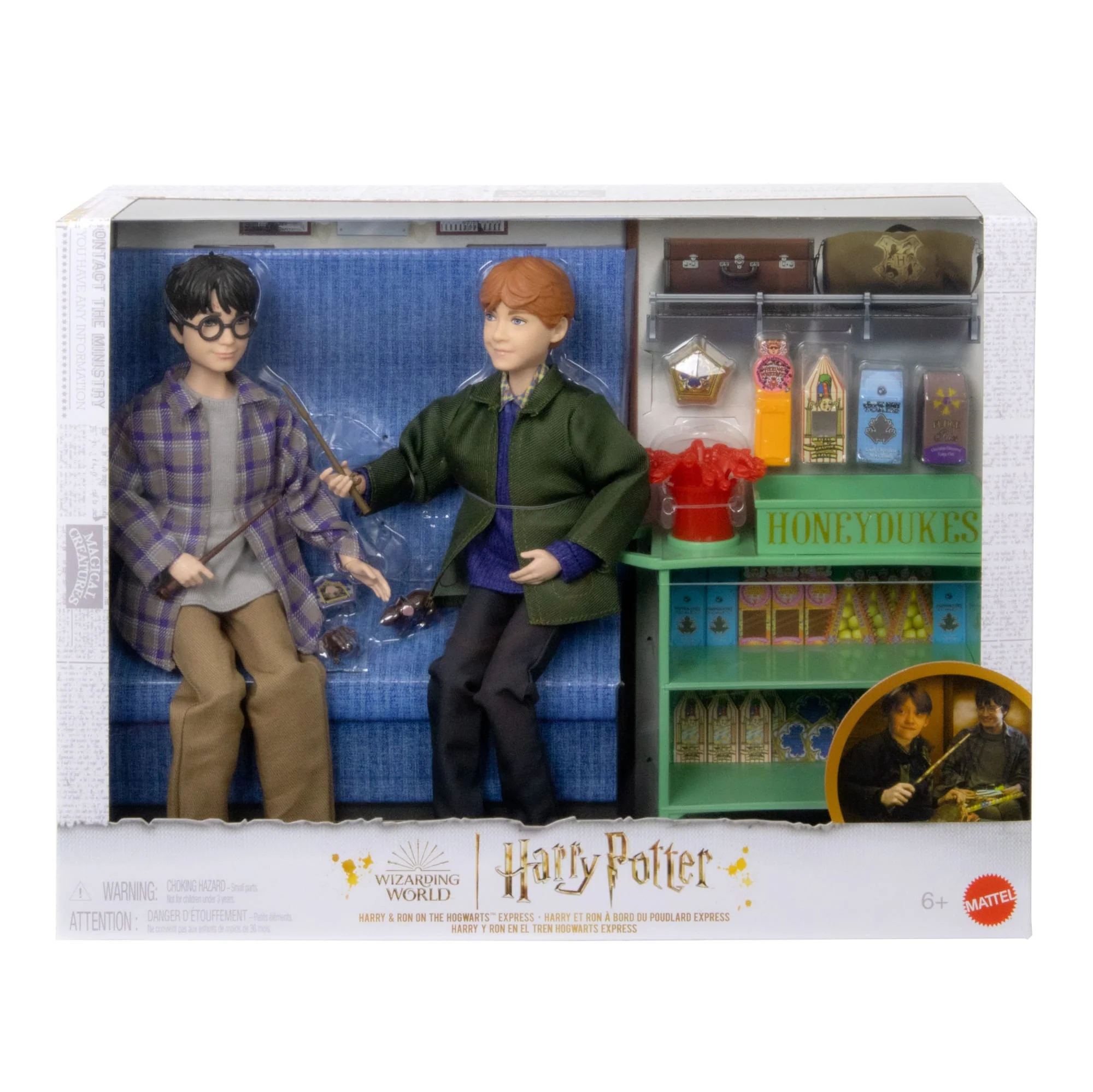 Harry Potter-Harry Et Ron À Bord Du Poudlard Express-Poupées - Image 6