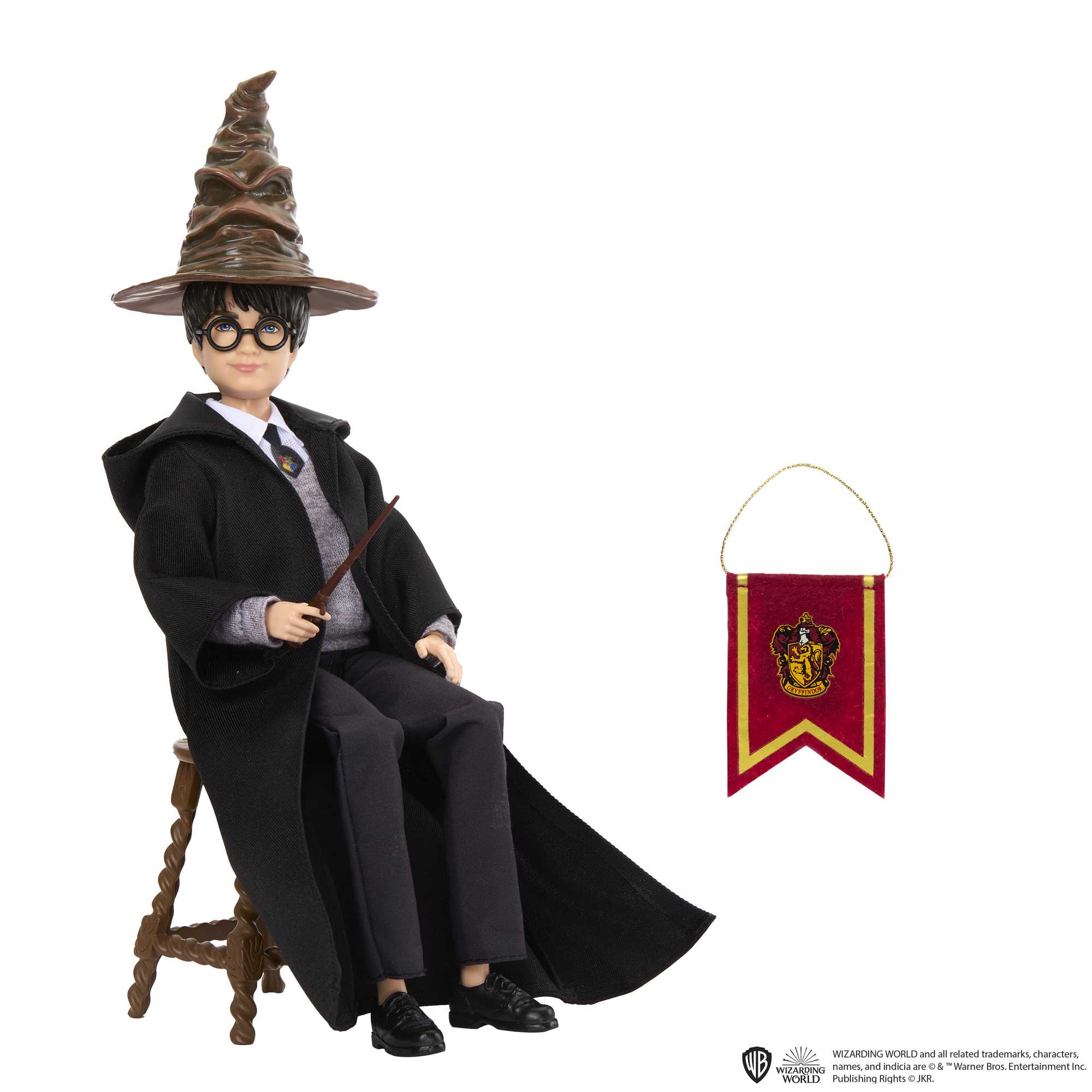 Harry Potter-Poupée Harry Potter Et Le Choixpeau Magique-Accessoires - Image 3