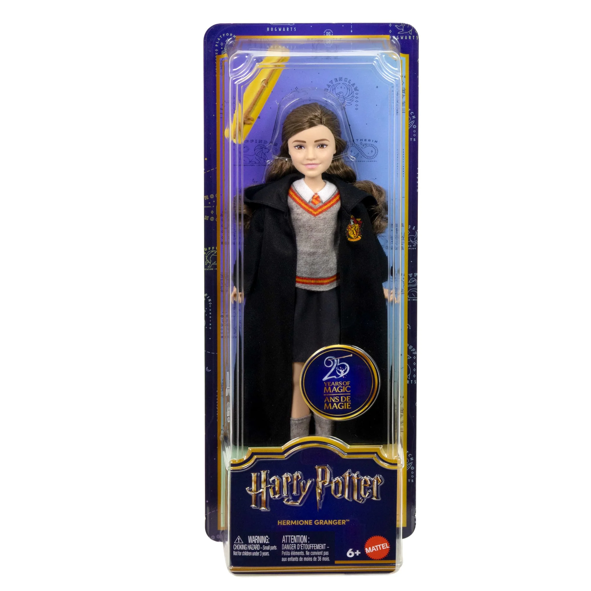 Muñeca De Moda De Hermione Granger Con Uniforme De Hogwarts Inspirado En La Película Y Accesorio De Varita - Image 6