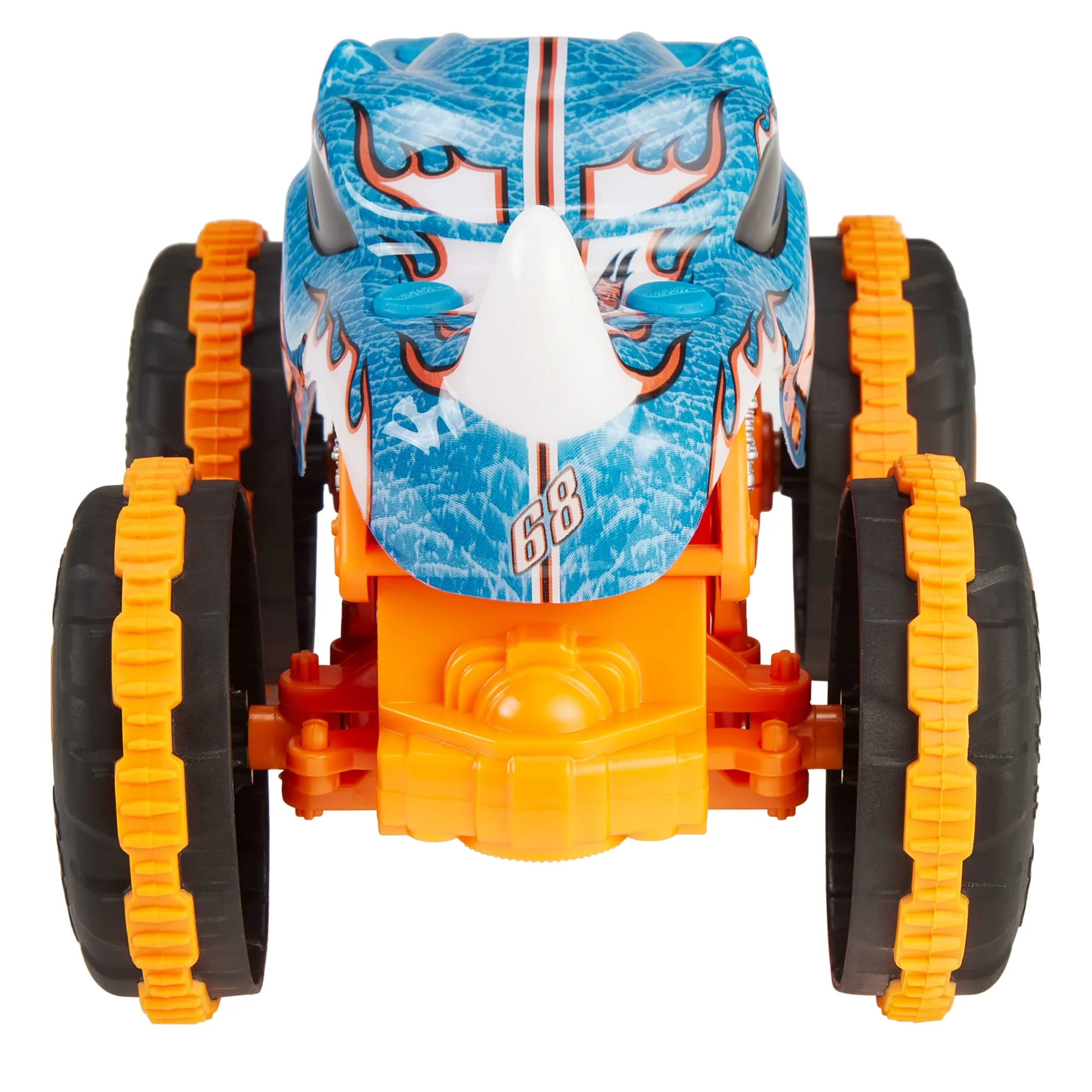 Hot Wheel RC Monster Trucks Rhinomite in 1:24 Scale, Battery-Powered Remote-Control Toy Truck - Image 5