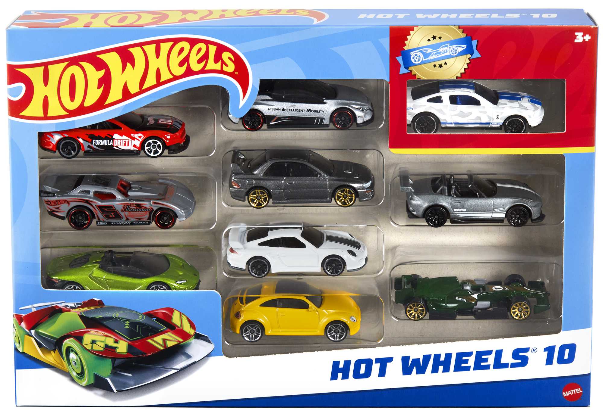 Hot Wheels® 10-pak Asortyment - Image 6