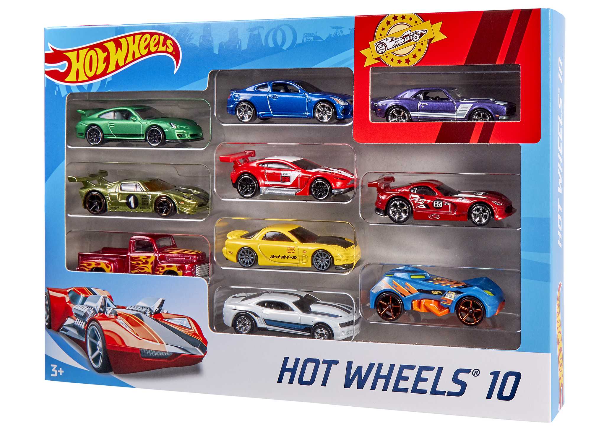 Hot Wheels® 10-pak Asortyment - Image 7