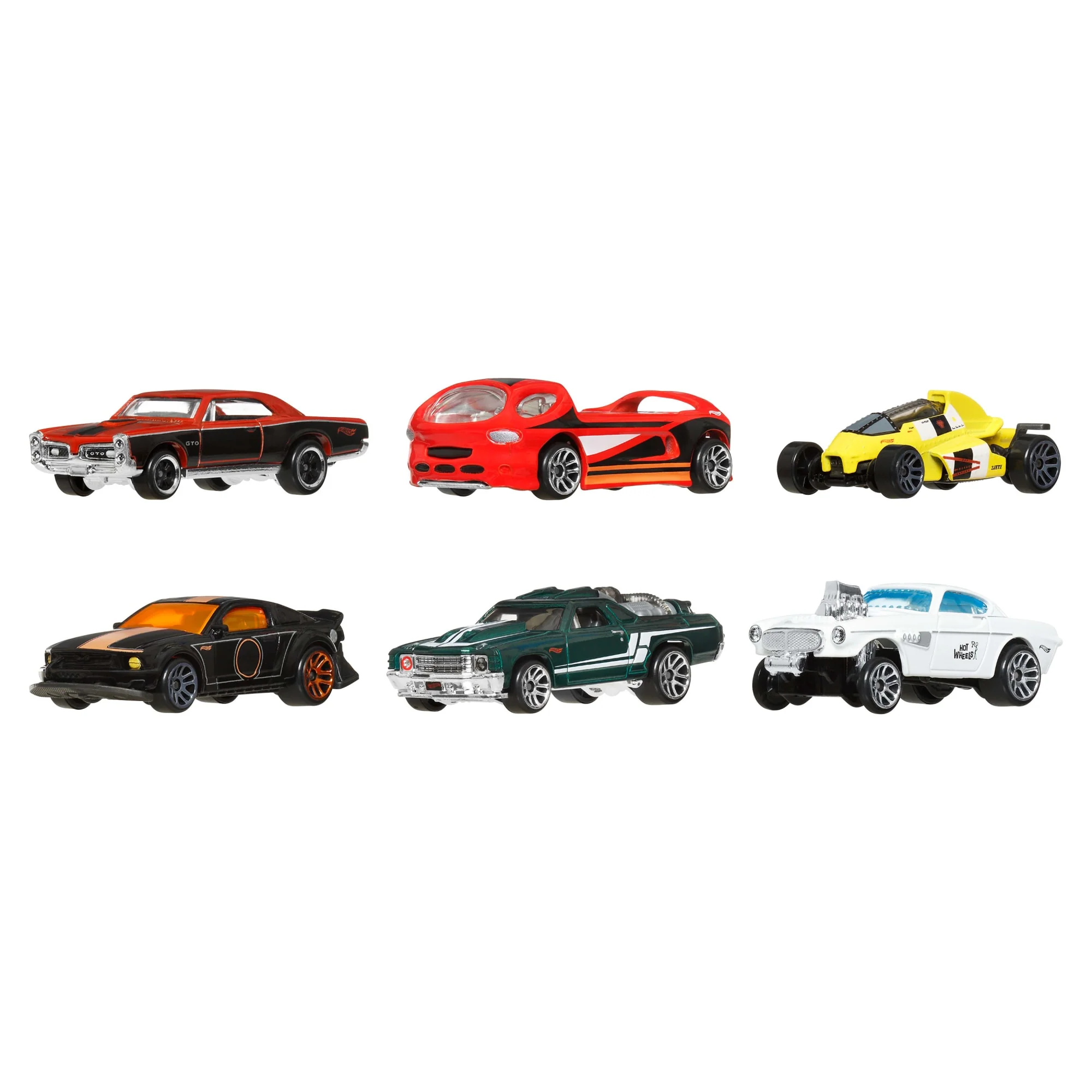 Hot Wheels 1:64 Ölçekli Metal Oyuncak Araba Ve Kamyonlar, 6'Lı Legends Araç Seti (Stiller Çeşitlilik Gösterebilir) - Image 2