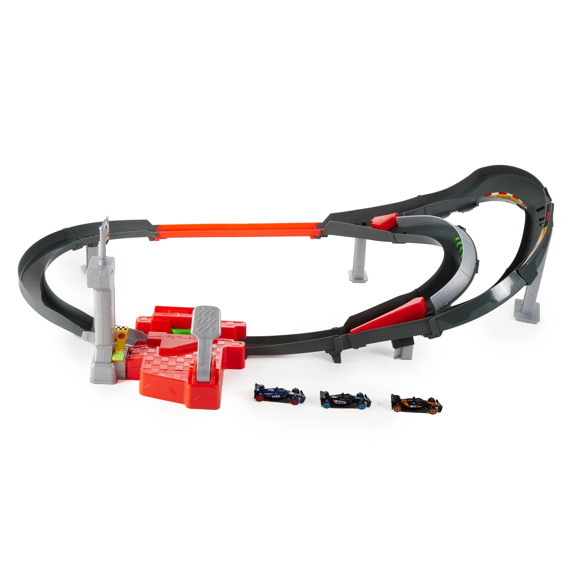 Hot Wheels Racing Formula 1 Circuito Sprint Con 3 Macchinine Die-Cast in Scala 1:64 - Image 2