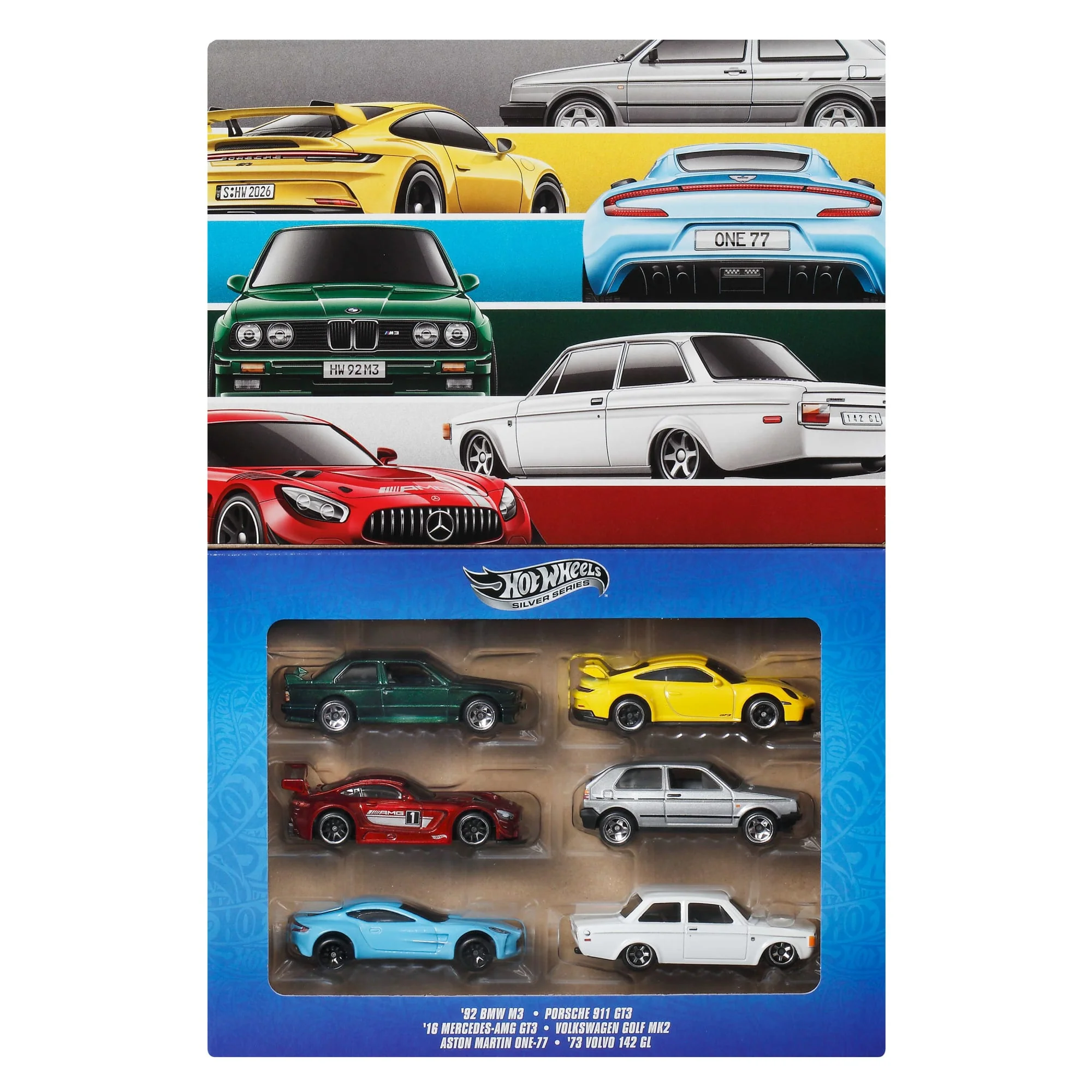 Hot Wheels-Coffret Euro Style-Coffret 6 Véhicules Européens - Image 6