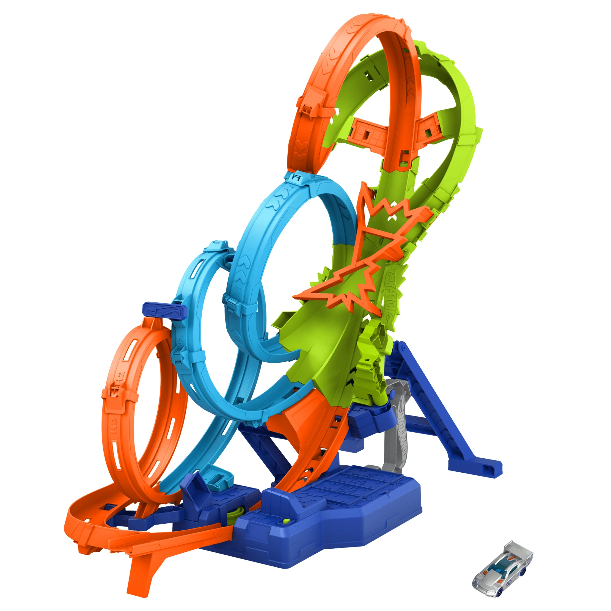 Hot Wheels Action 4 Loopings Crash Gefahr - Image 3