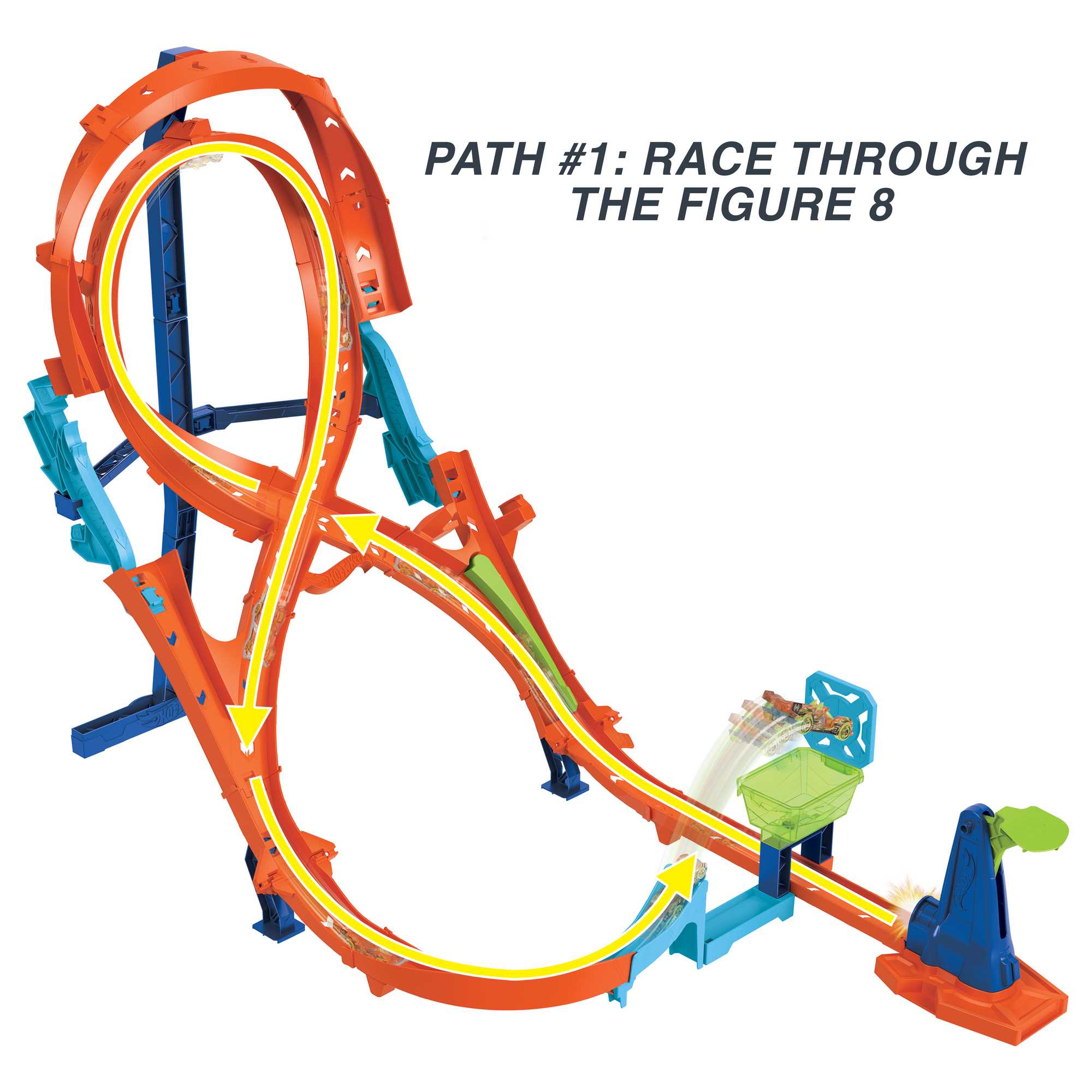 Hot Wheels Action Figure-8 Jump - Image 4