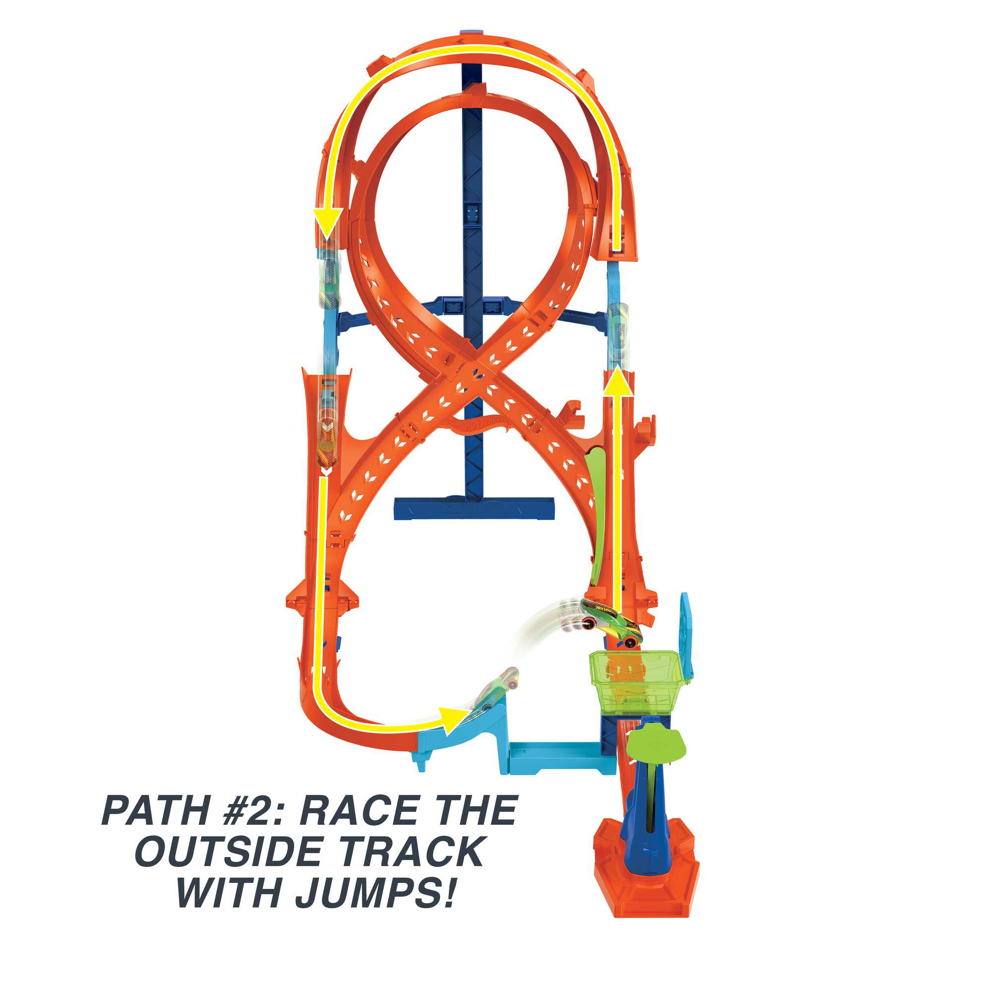 Hot Wheels Action Figure-8 Jump - Image 5