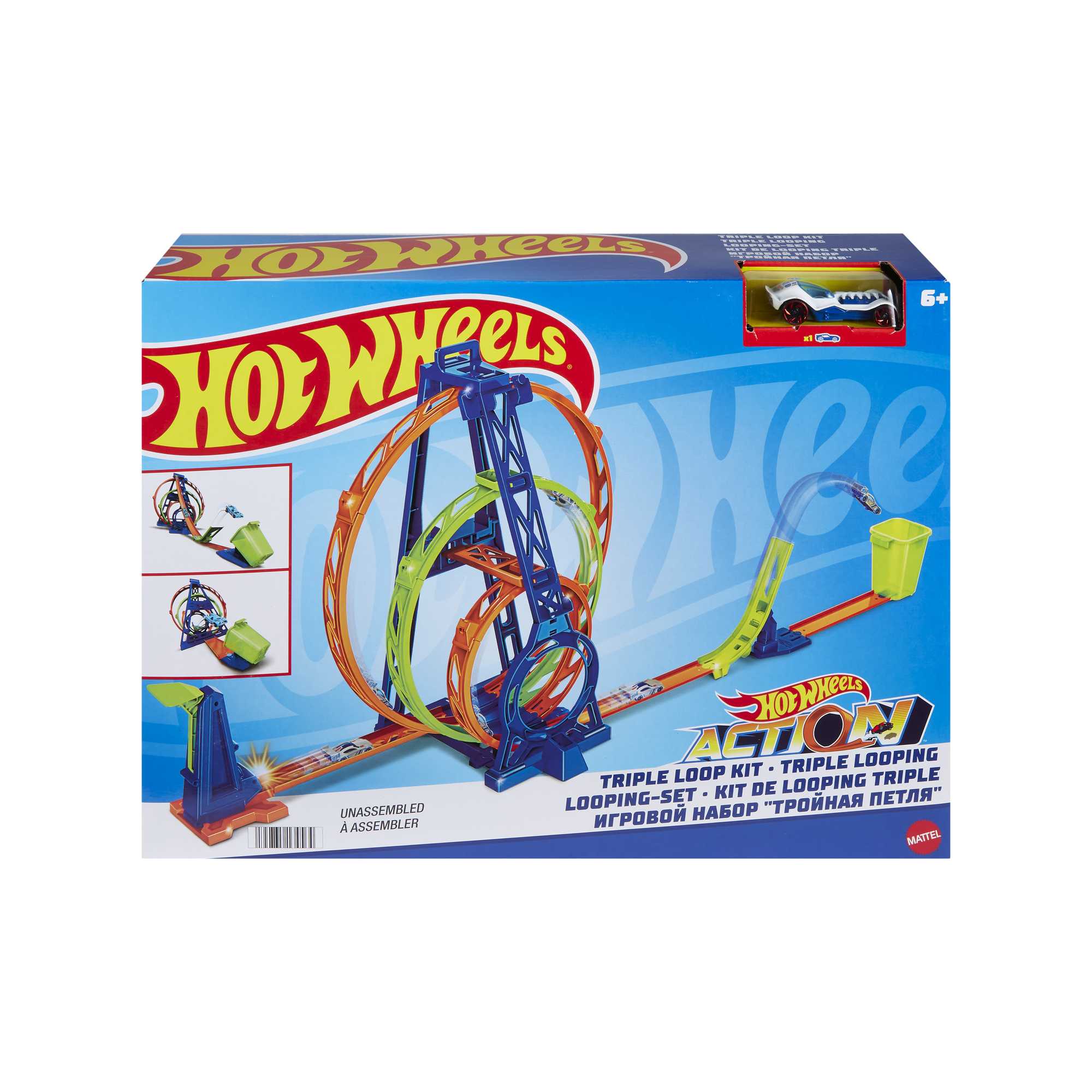 Hot Wheels Action Triple Loop Kit - Image 6