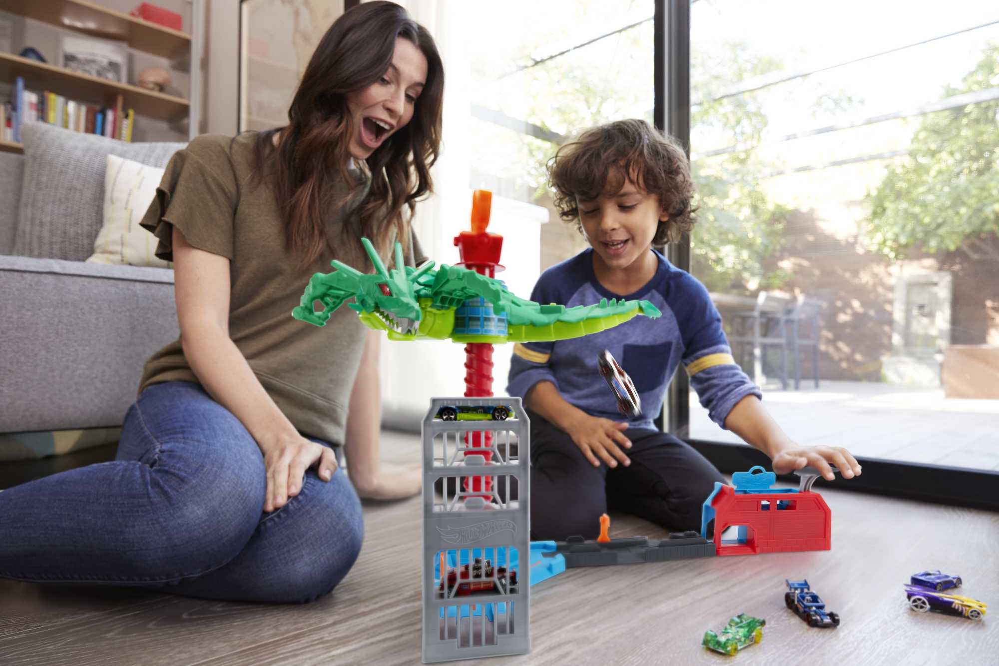 Hot Wheels Air Attack Dragon Playset - Image 2