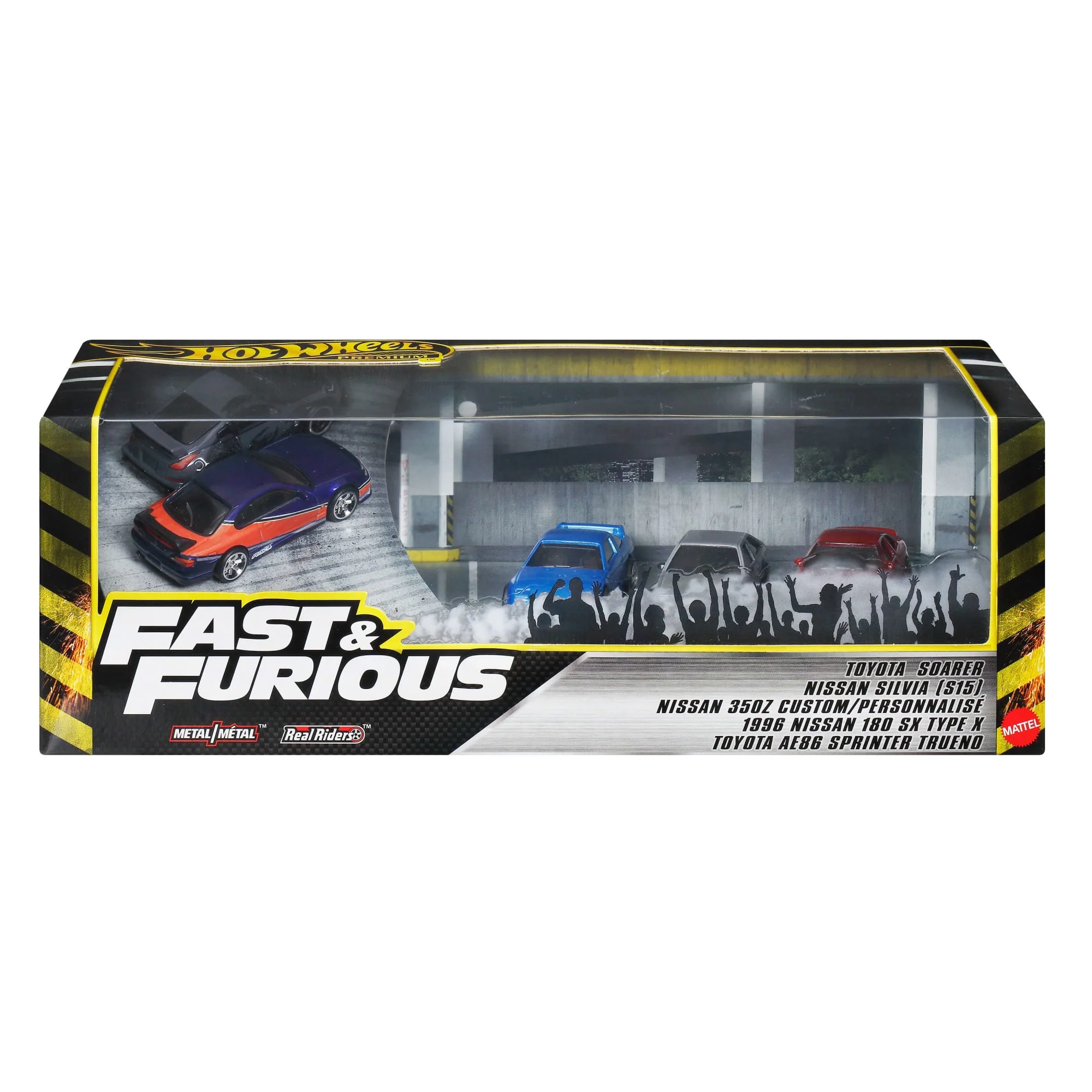 Hot Wheels Arabalar, 5 Adet 1:64 Ölçekli Metal Araç Içeren Özel Hızlı Ve Öfkeli: Tokyo Yarışı Paketi - Image 8