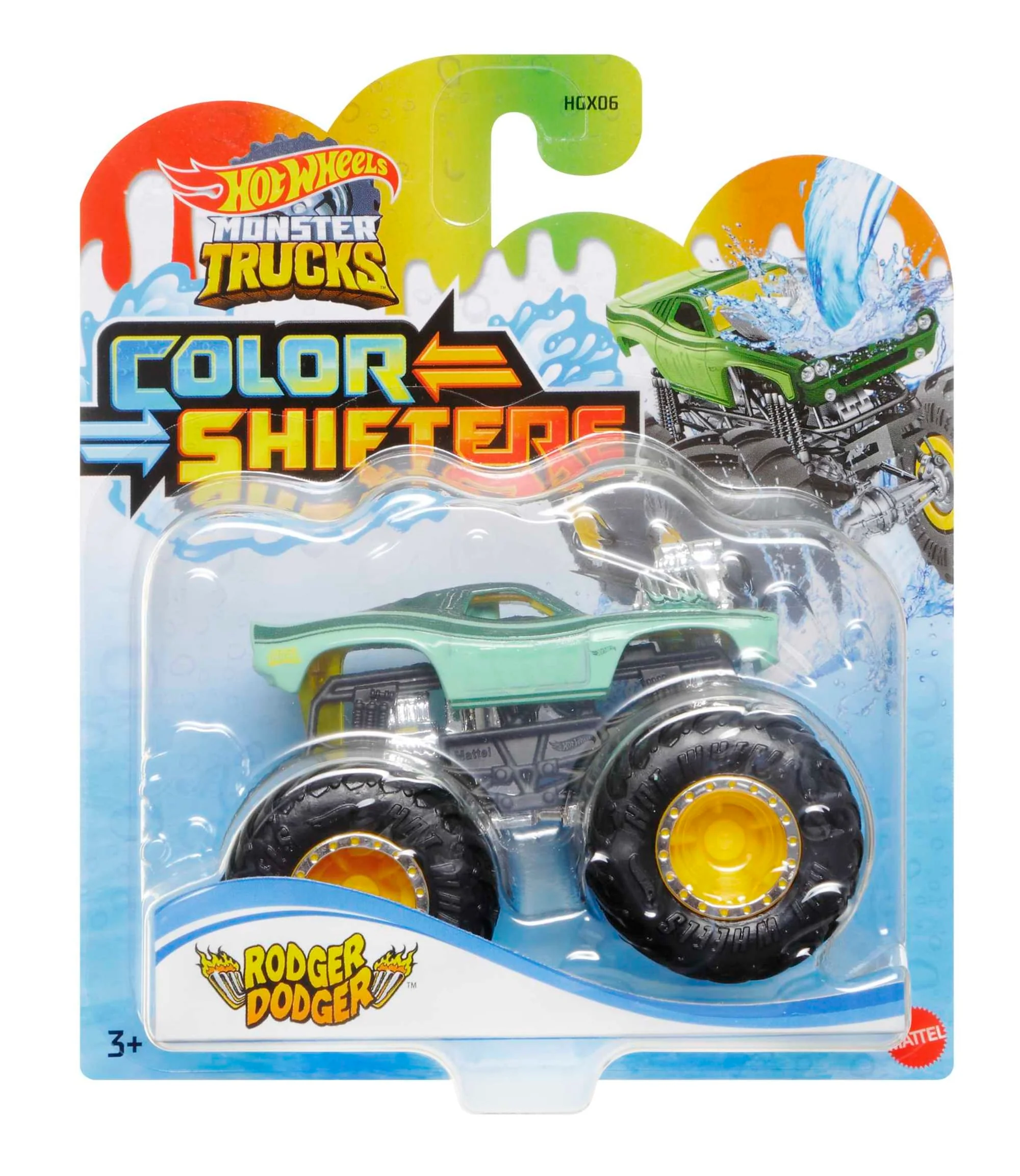 Hot Wheels - Assortiment Monster Trucks Color Shifters - Image 6
